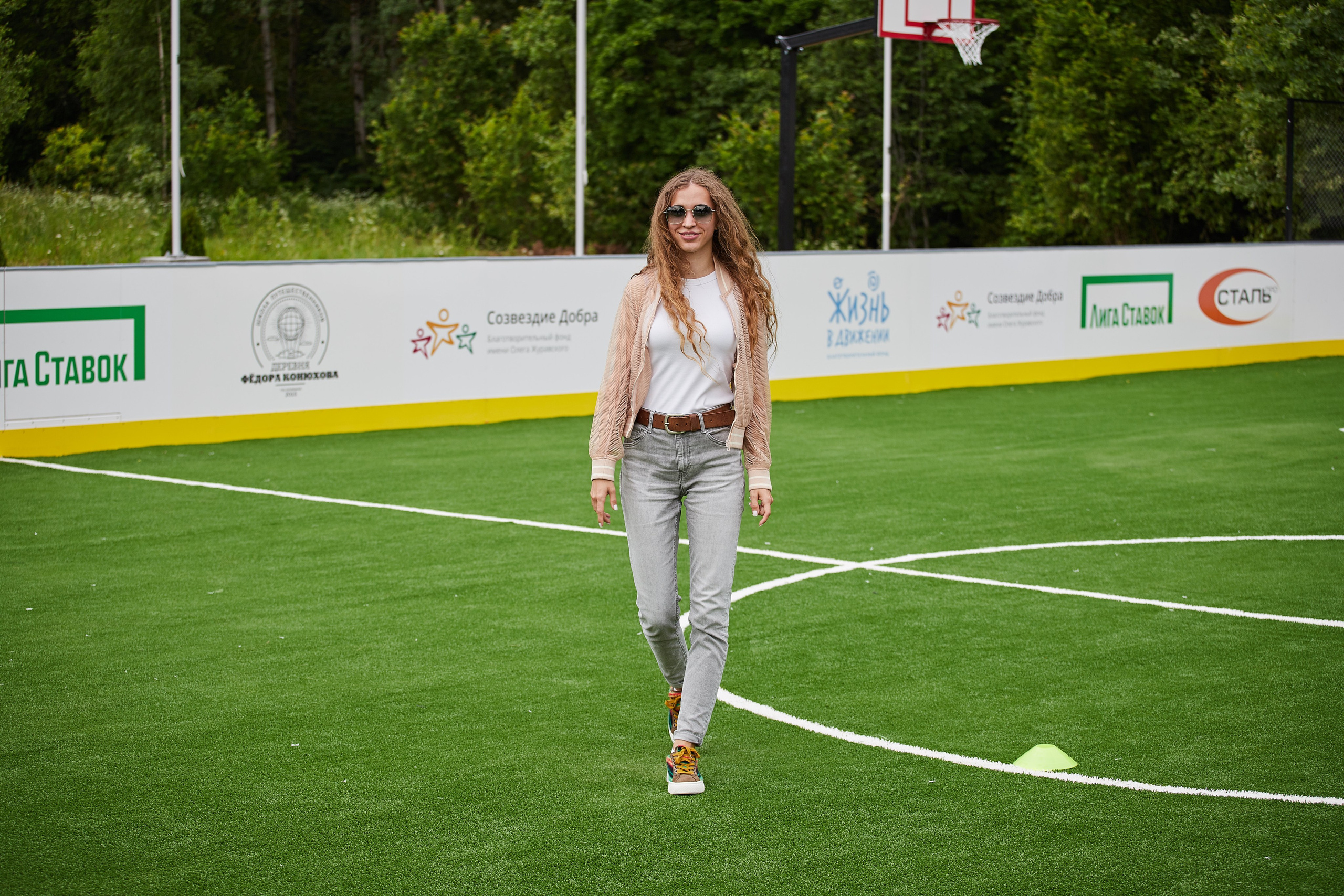 Открытие хоккейной площадки с Федором Конюховым. Репортажный Фотограф