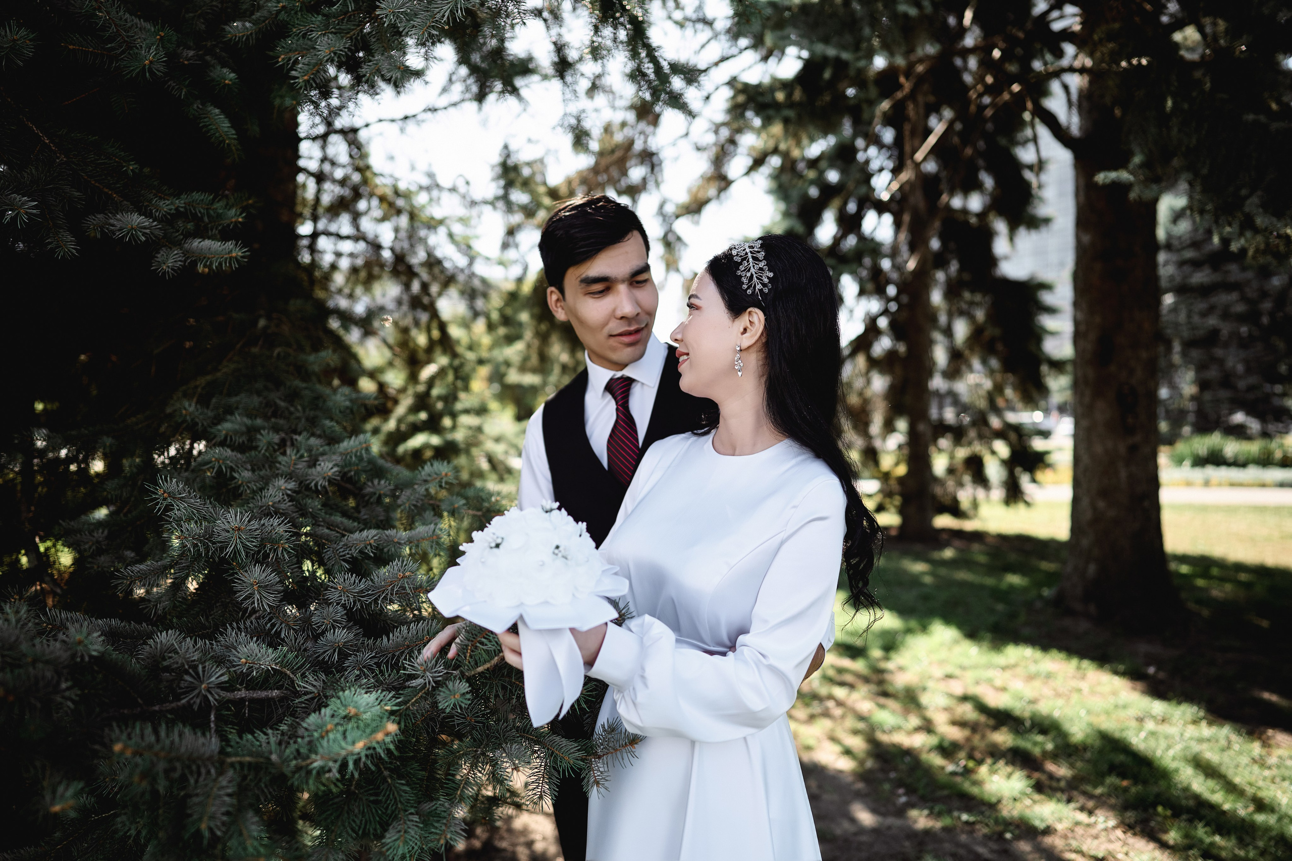 Прогулка жениха и невесты