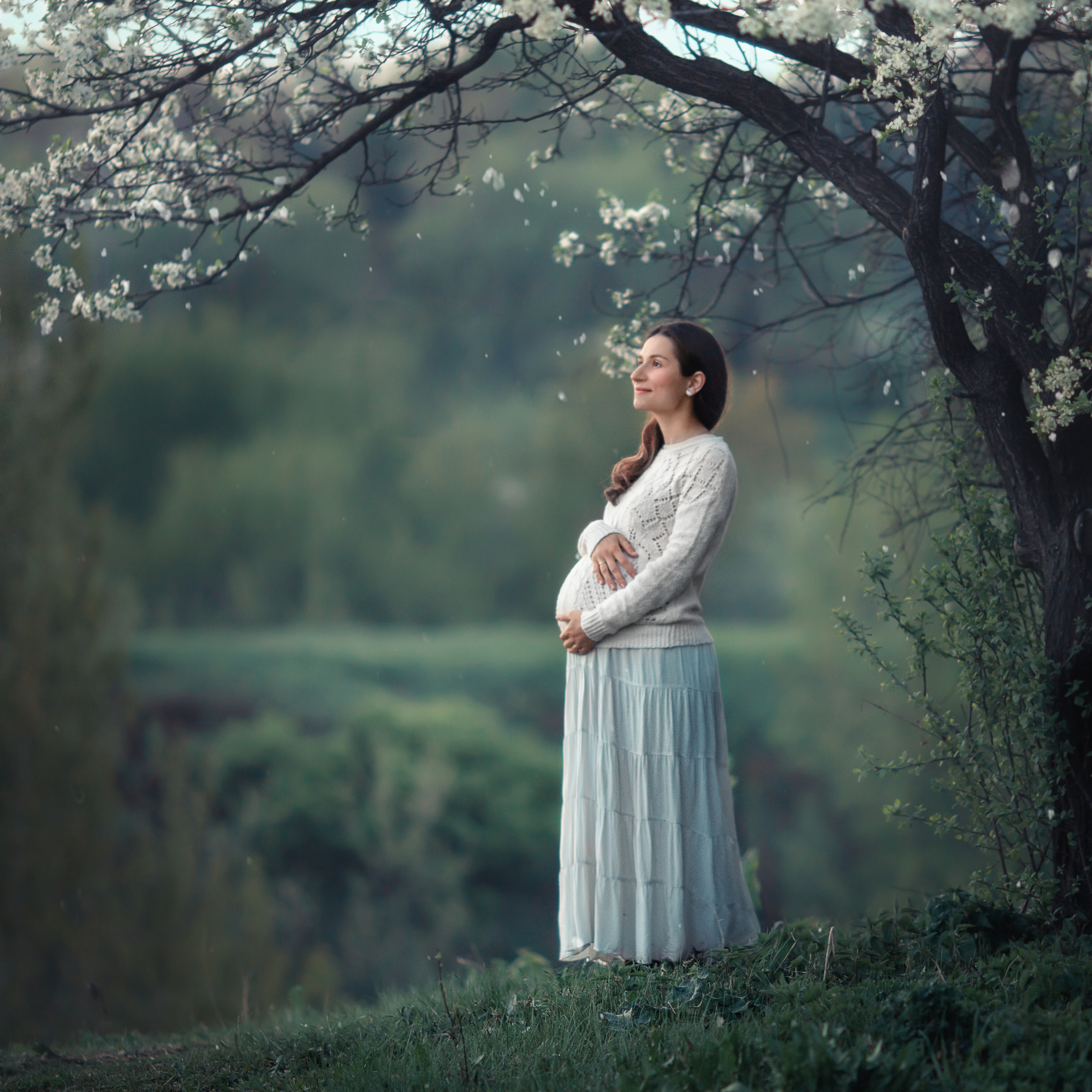 На природе. Фотограф Юлия Тягина Москва