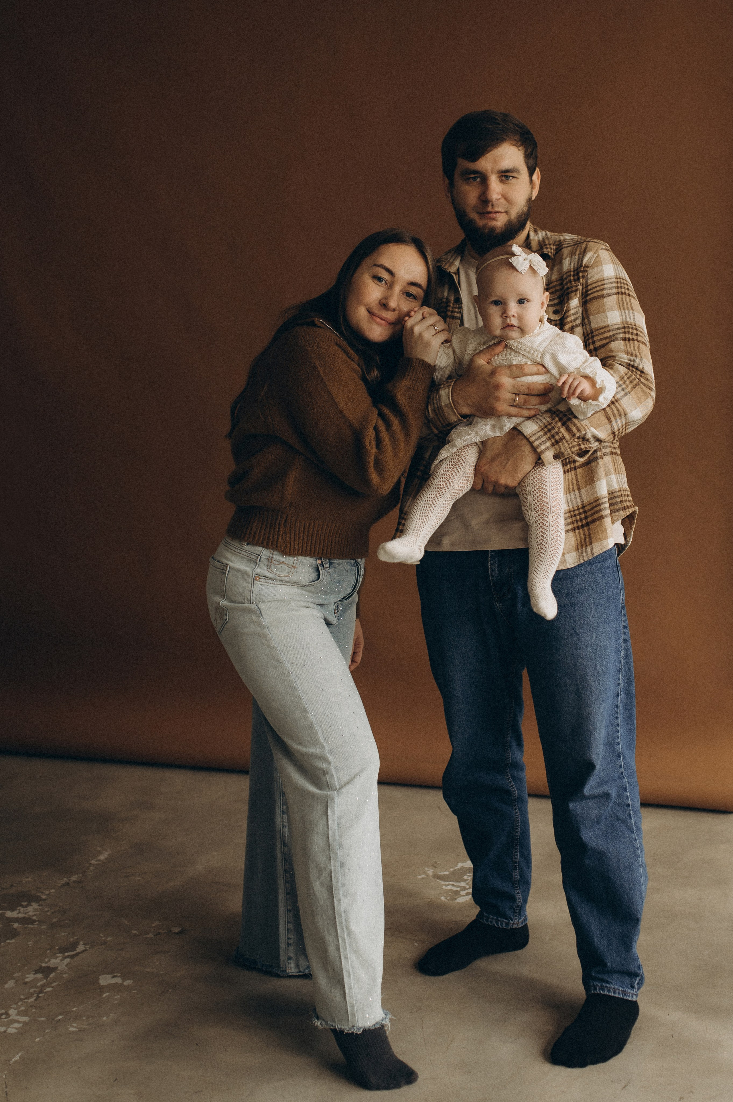 СЕМЕЙНАЯ СЪЕМКА В СТУДИИ. Семейный фотограф в Новосибирске Женя Индрикова