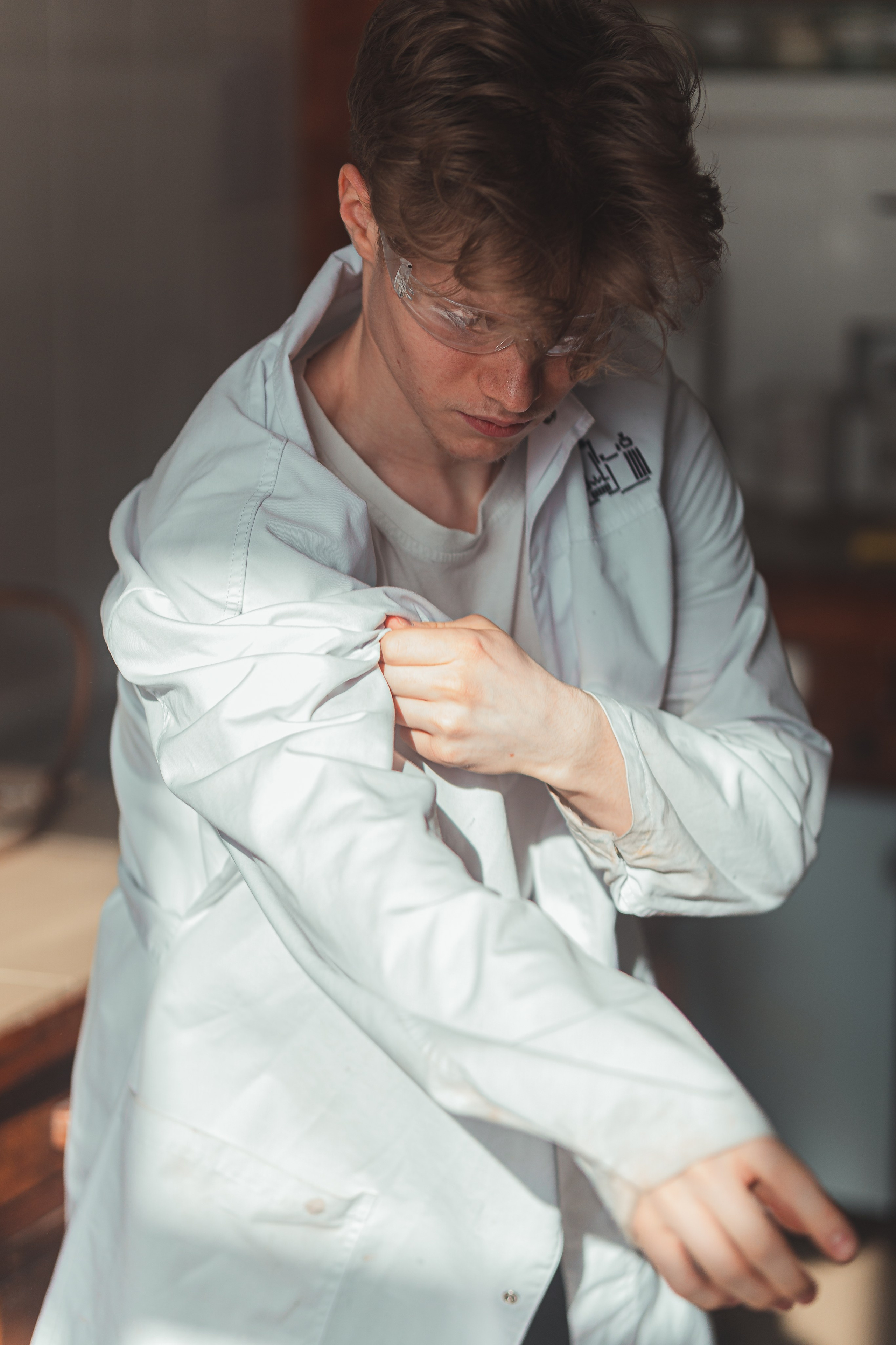 Фотосессия в лаборатории с Гришей. Саватейкин Ярослав | Портретный фотограф в Москве