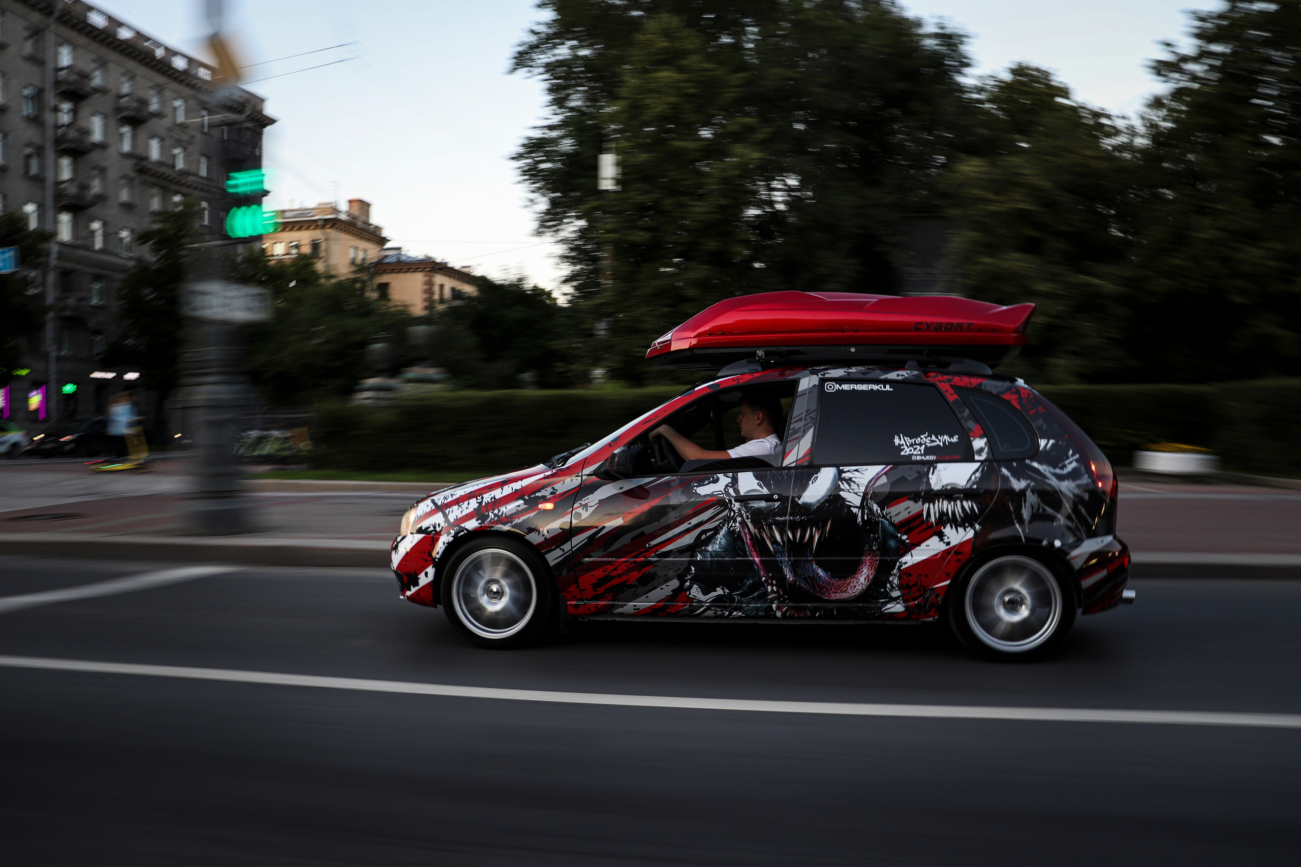 Лада Калина — проект Venom. Ивентный фотограф в Санкт-Петербурге Олег Комков