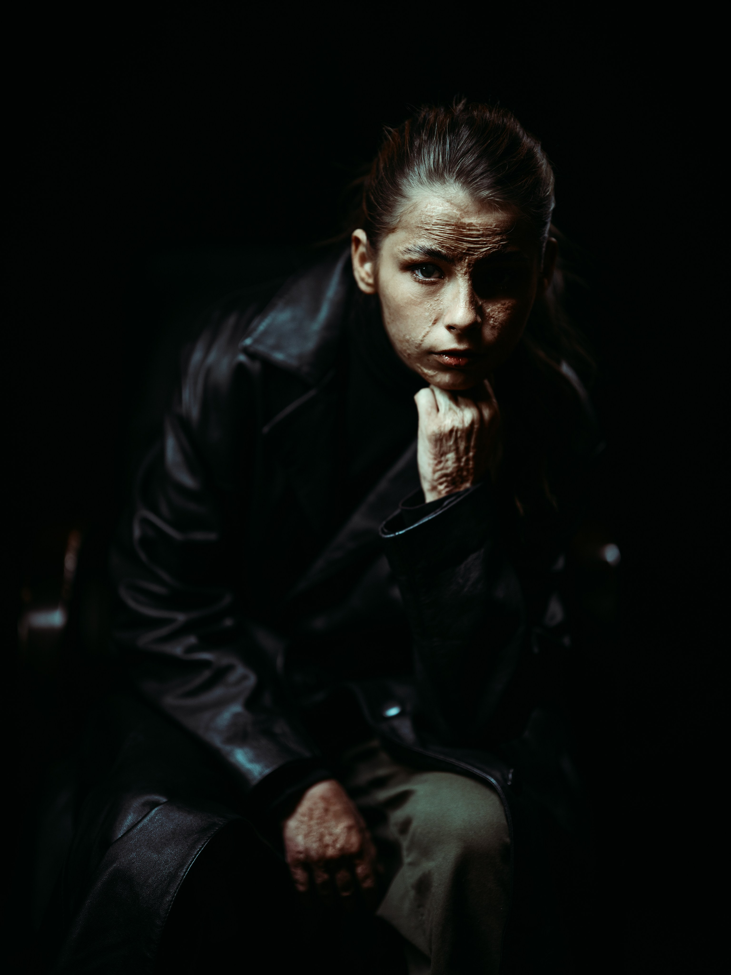 После пожара. Фотограф Олег Сотник