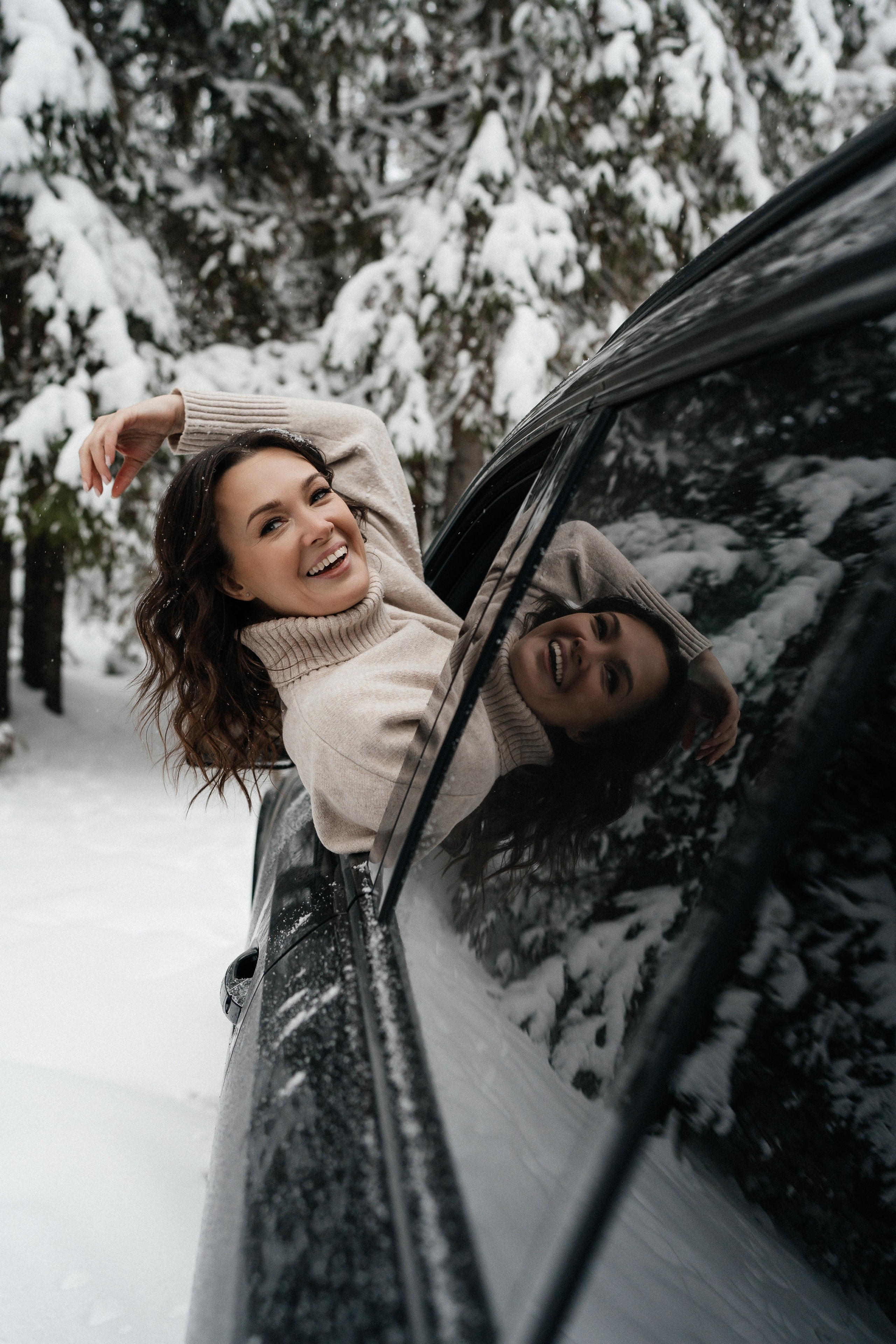 Катя в Линдуловской роще. Семейный фотограф в Санкт-Петербурге Виталия Белова