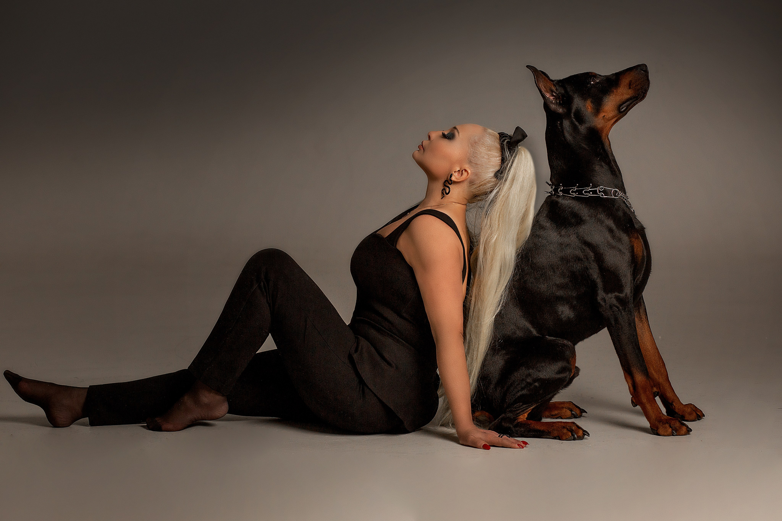 Олена и Декстер. Фотосессия с лошадьми в Нижнем Новгороде