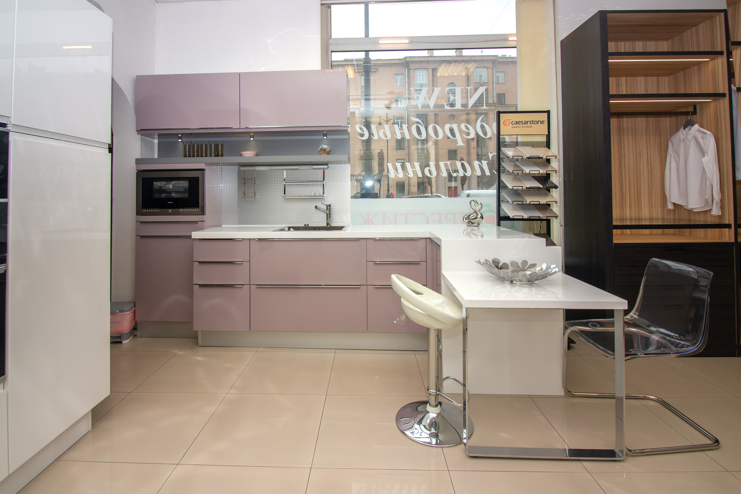 Салон кухонной мебели Nolte. Фотограф недвижимости и контент-съемки в СПб