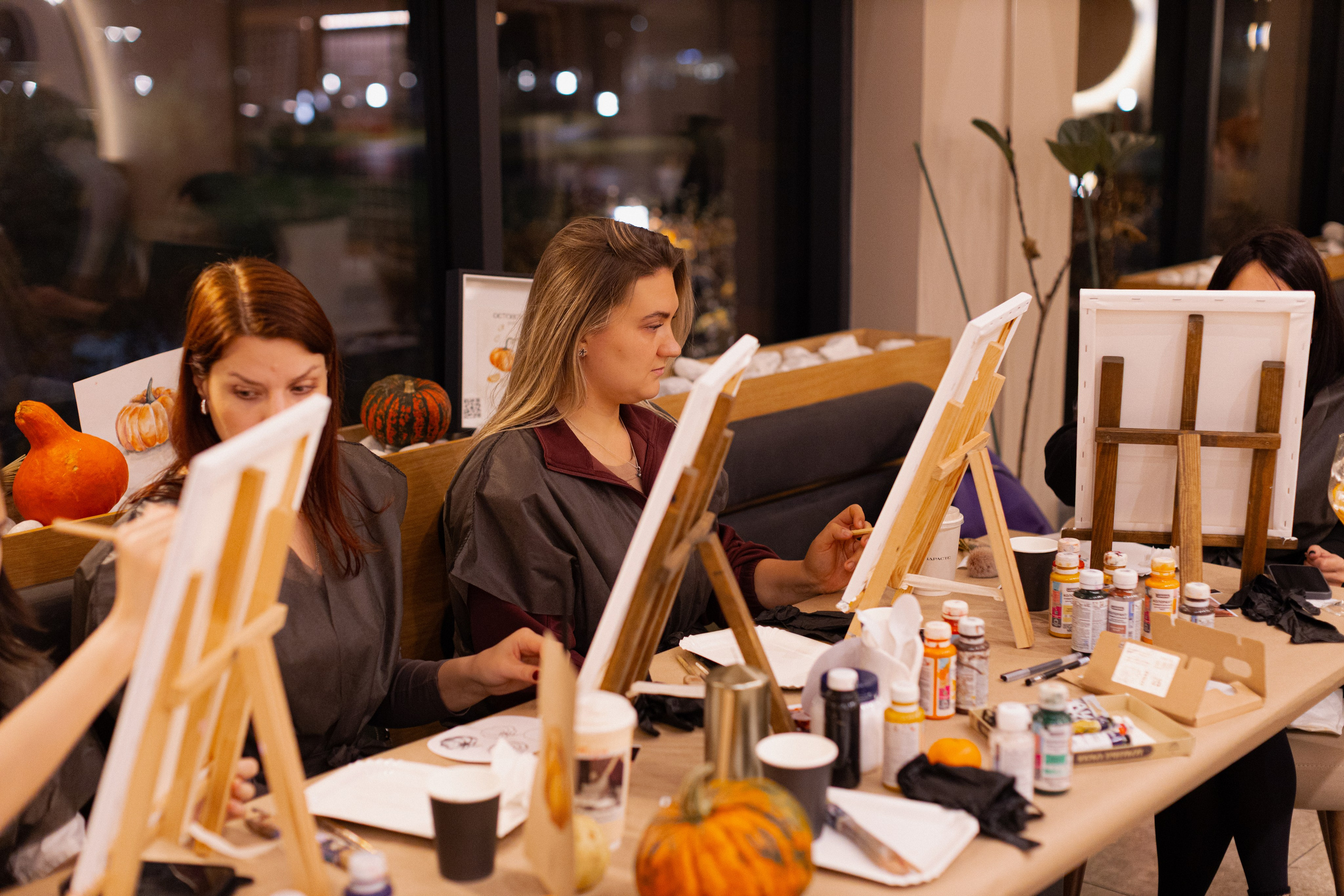 МК Тыква в кафе Здрасте. Анастасия Ракчеева Художник