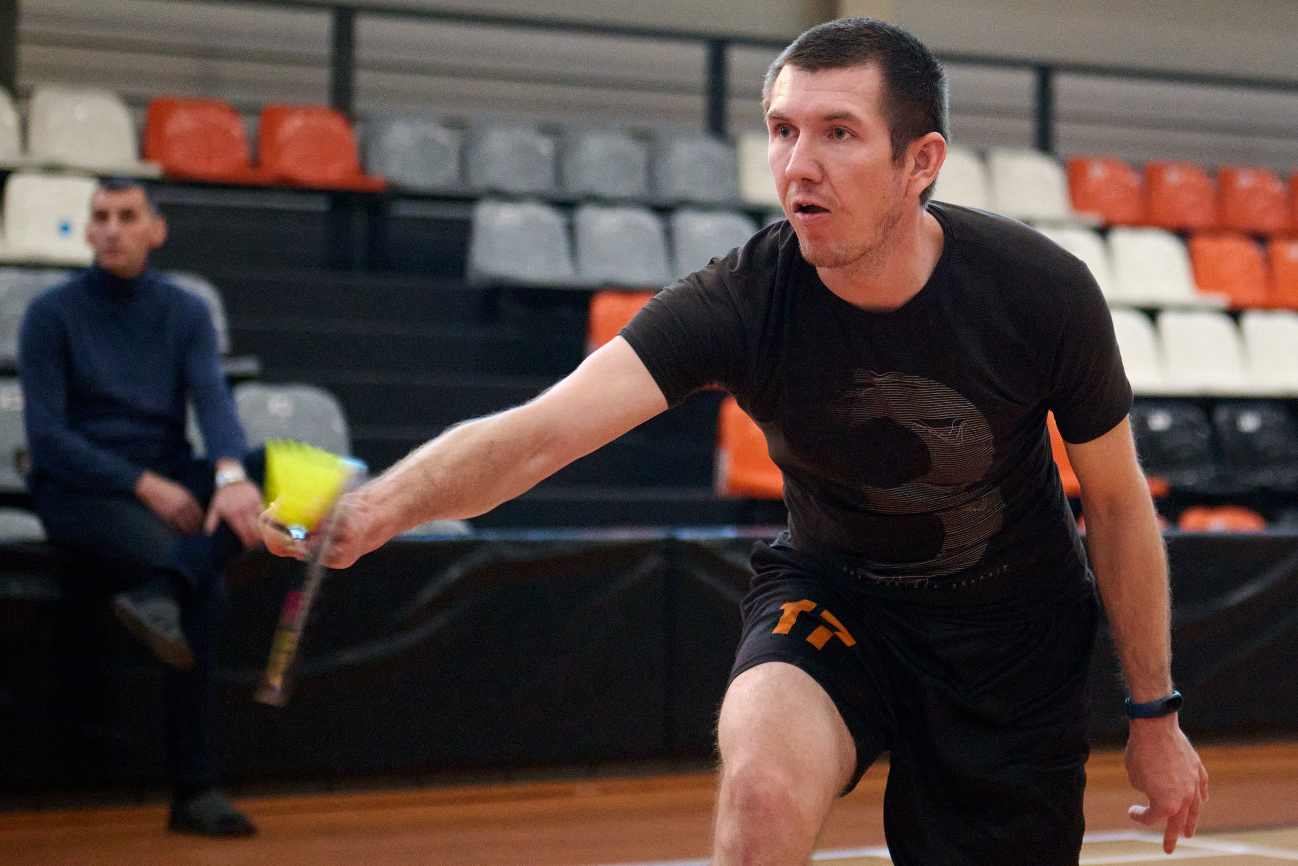 Спорт фотография бадминтон корпоративный кубок. Спортивный репортажный фотограф в Ижевске Сергей Мерзляков