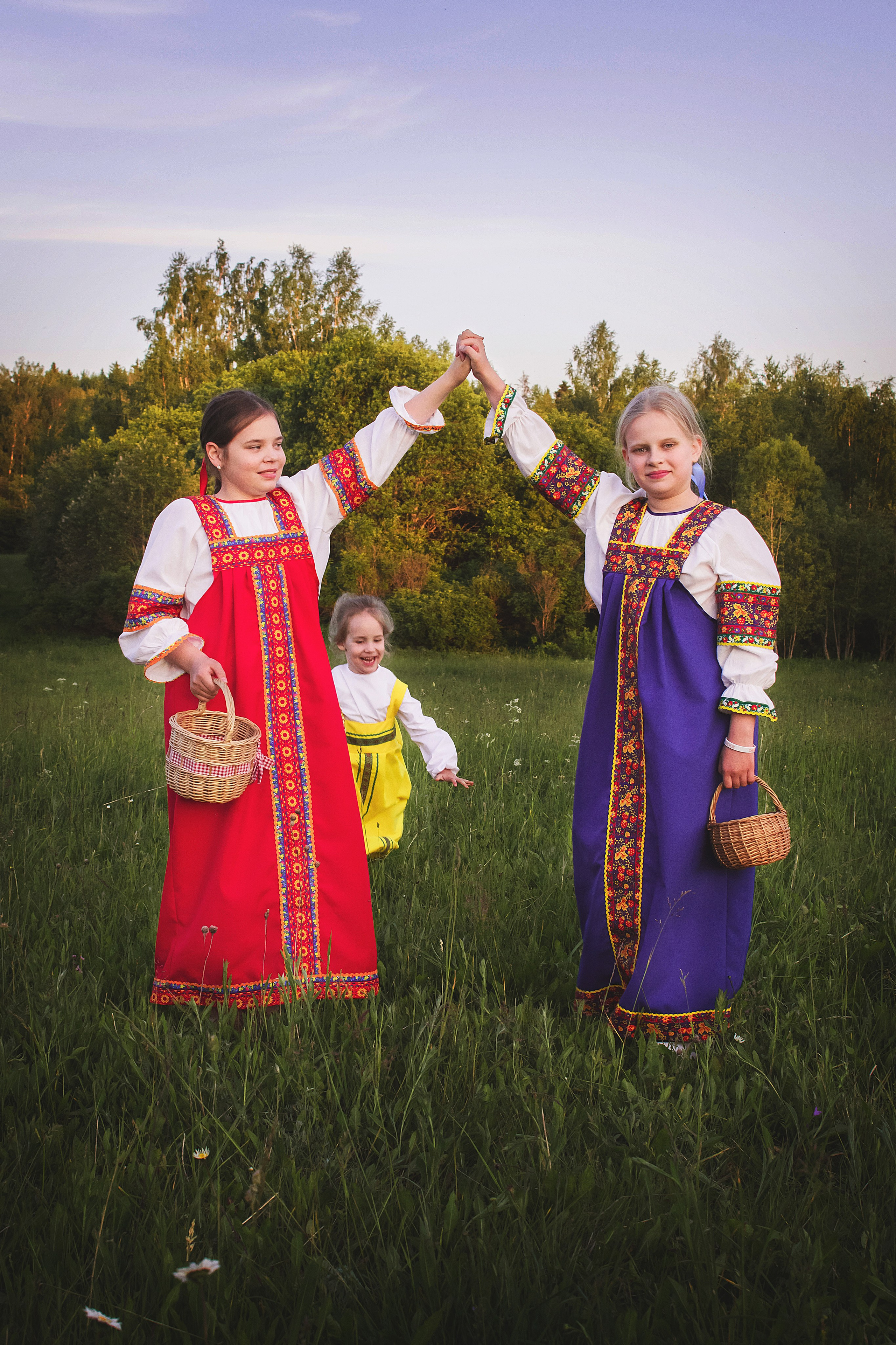 Три Маши без медведя. Детский и семейный фотограф в Волоколамске Ирина Шарова