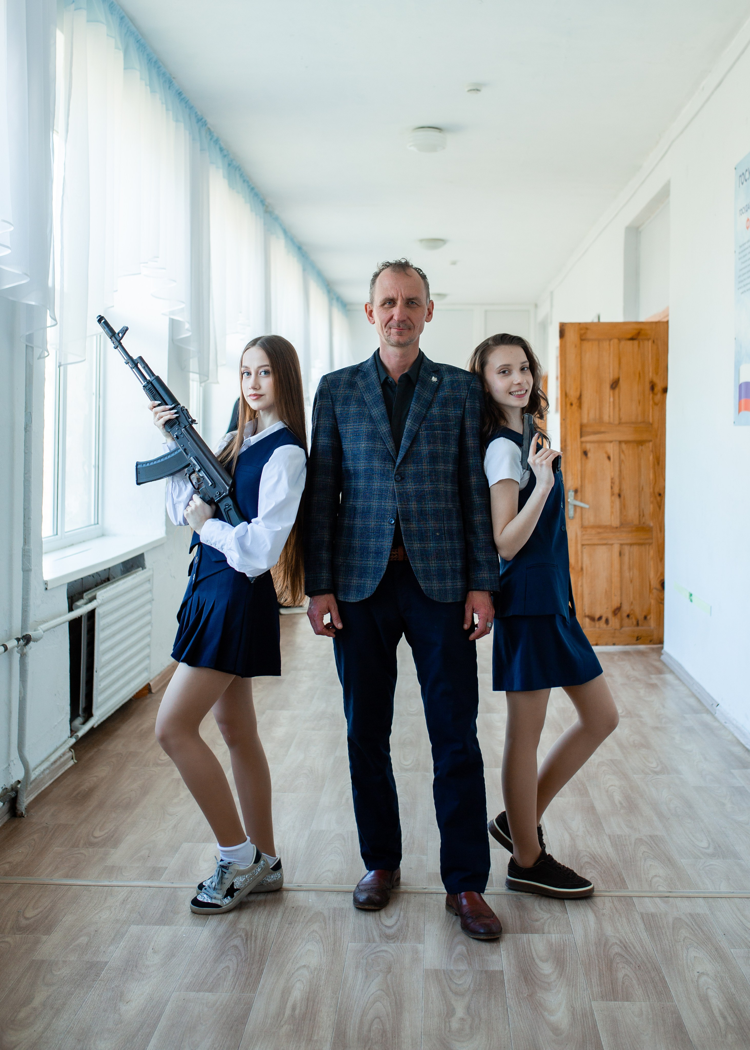 9 класс в школе. Фотограф в Приморско-Ахтарске Марьяна Чопко