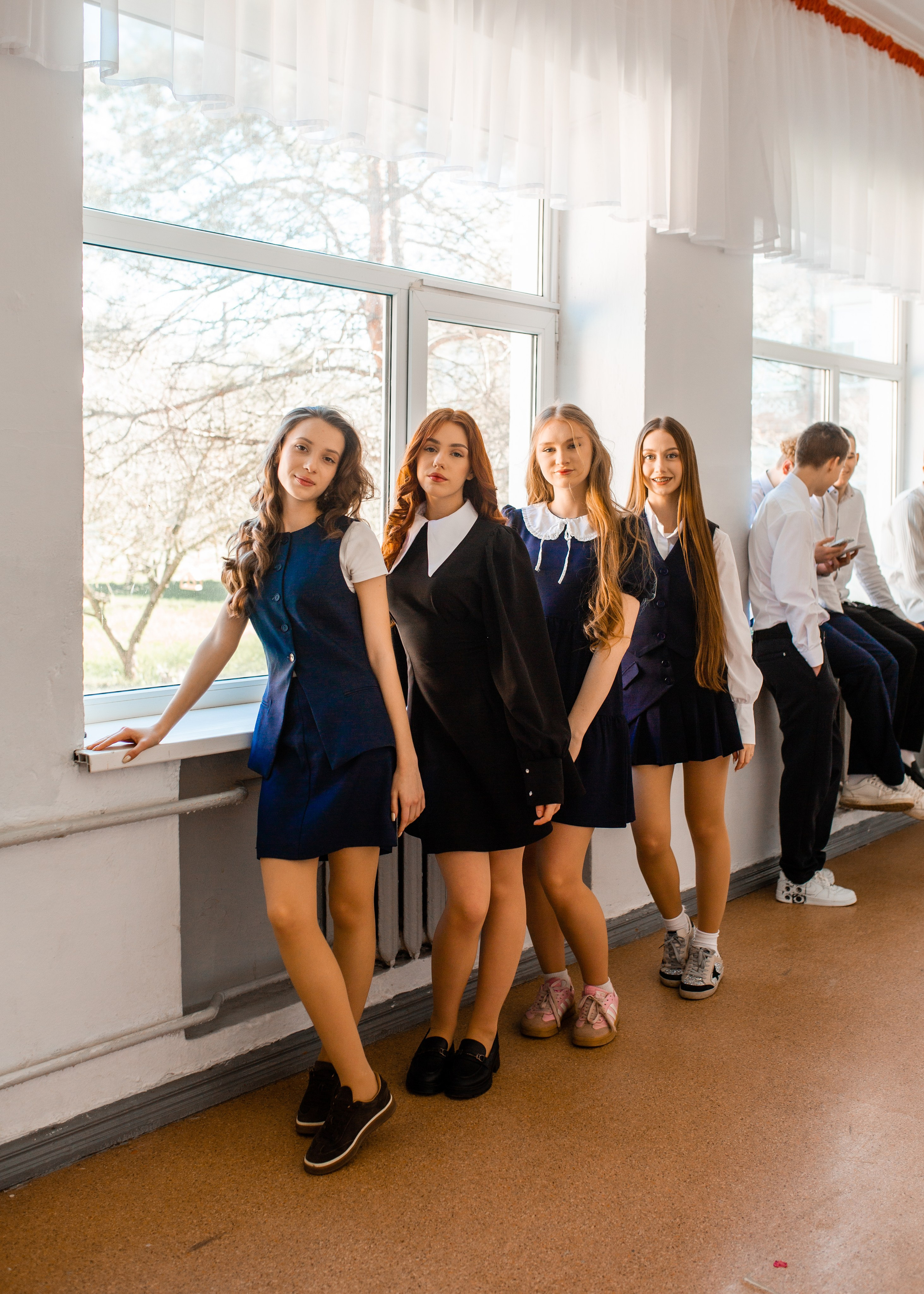 9 класс в школе. Фотограф в Приморско-Ахтарске Марьяна Чопко
