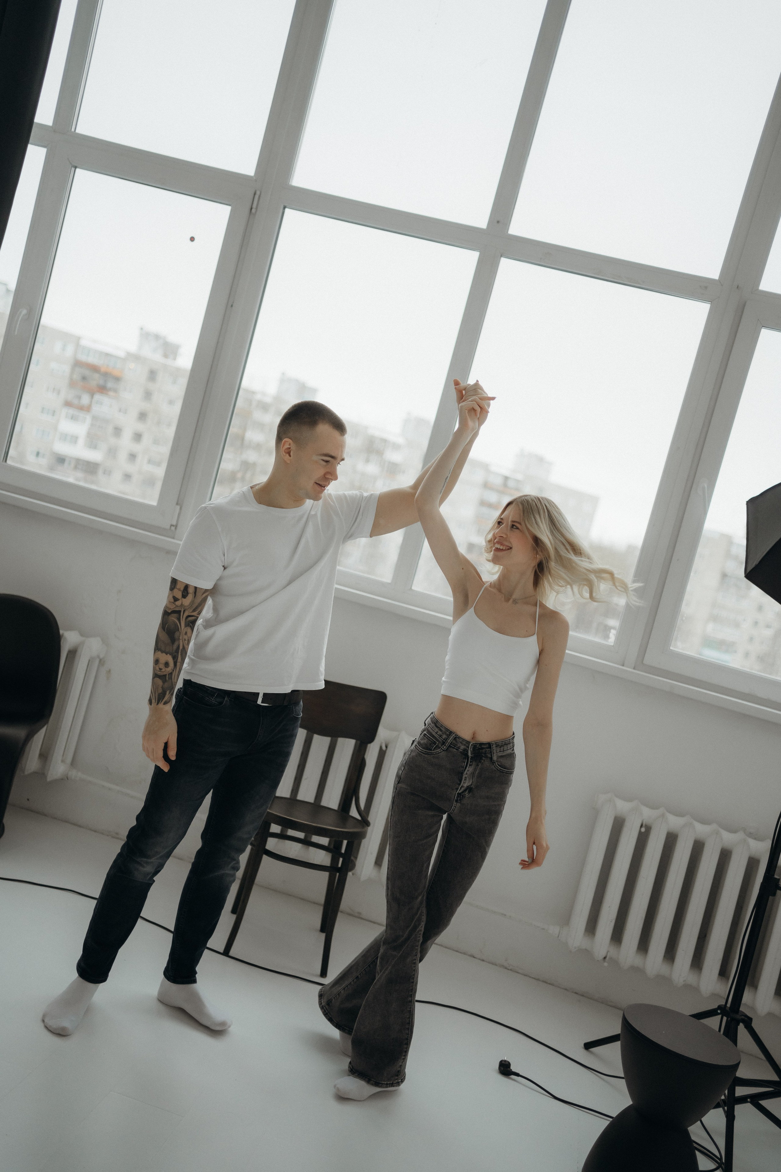 Парная фотосессия в студии в Архангельске. Портретный и свадебный фотограф в Архангельске Елизавета Стрекаловская