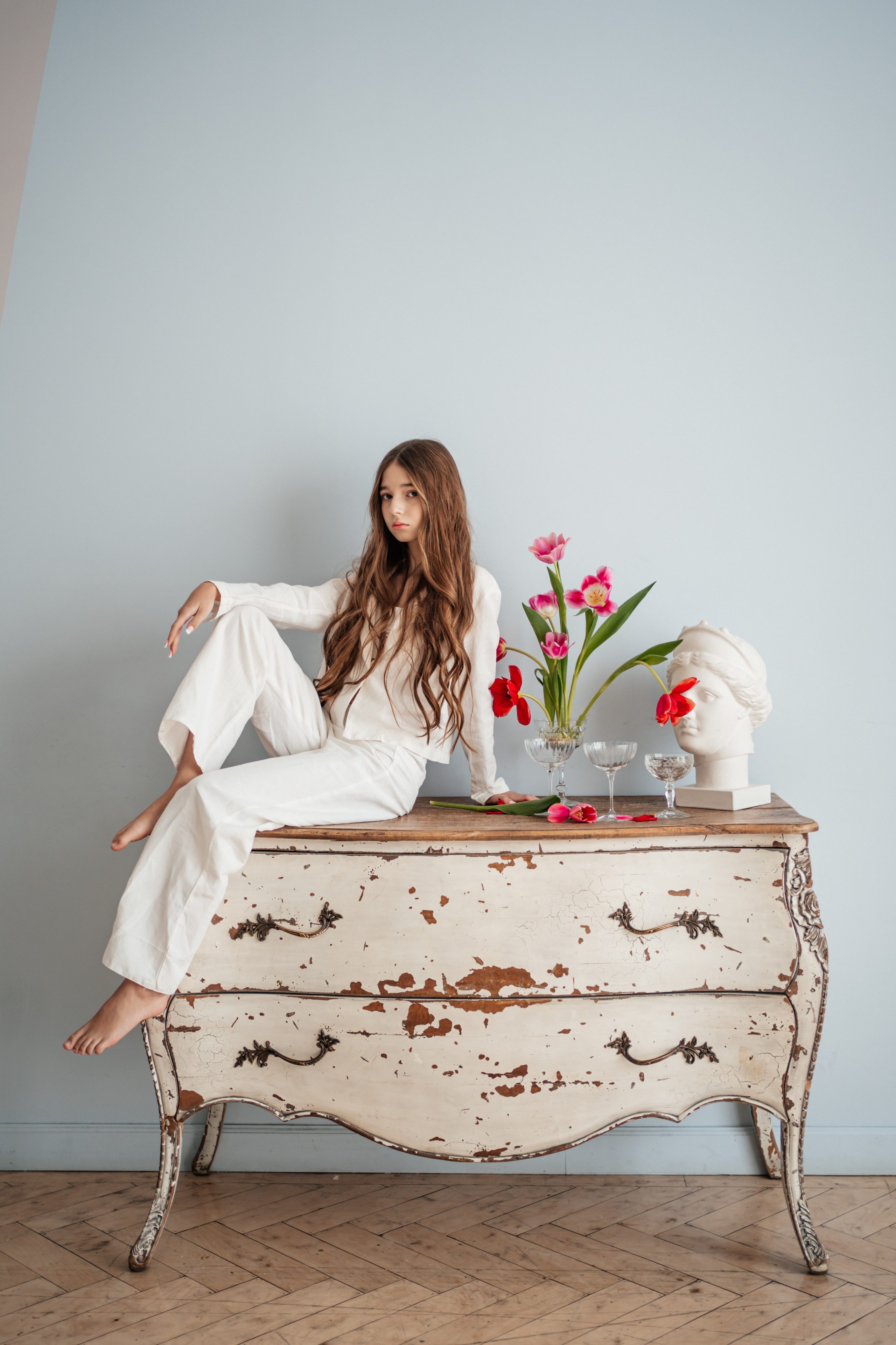 Цветочный фотодень, весна 24. Семейный фотограф, фотосессия беременности в Новосибирске Кристина Киб