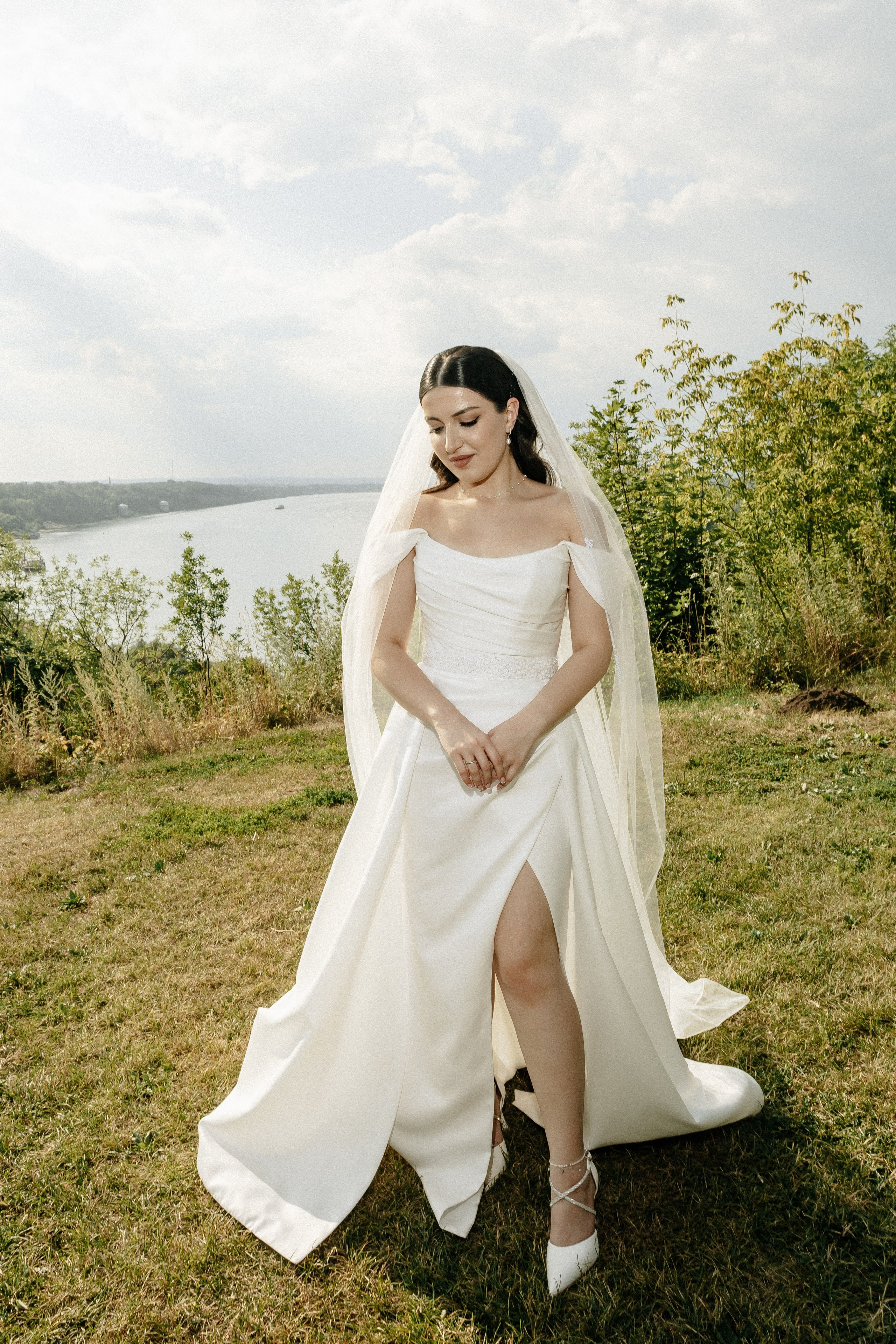 Роспись и съемка на откосе — Фатима и Кирилл. Свадебный фотограф в Нижнем Новгороде Генеральская Ира