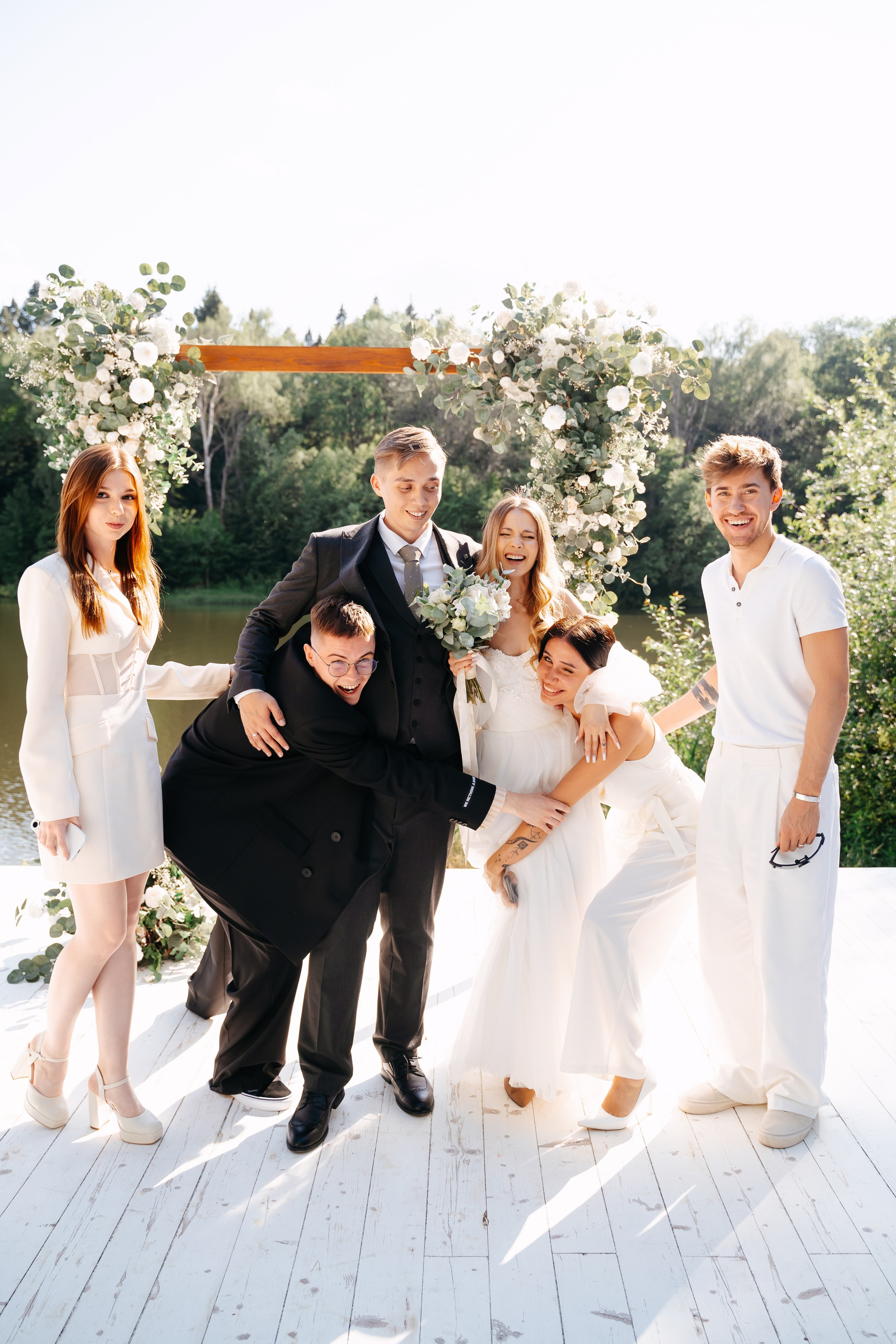 Свадьба загородом в Москве