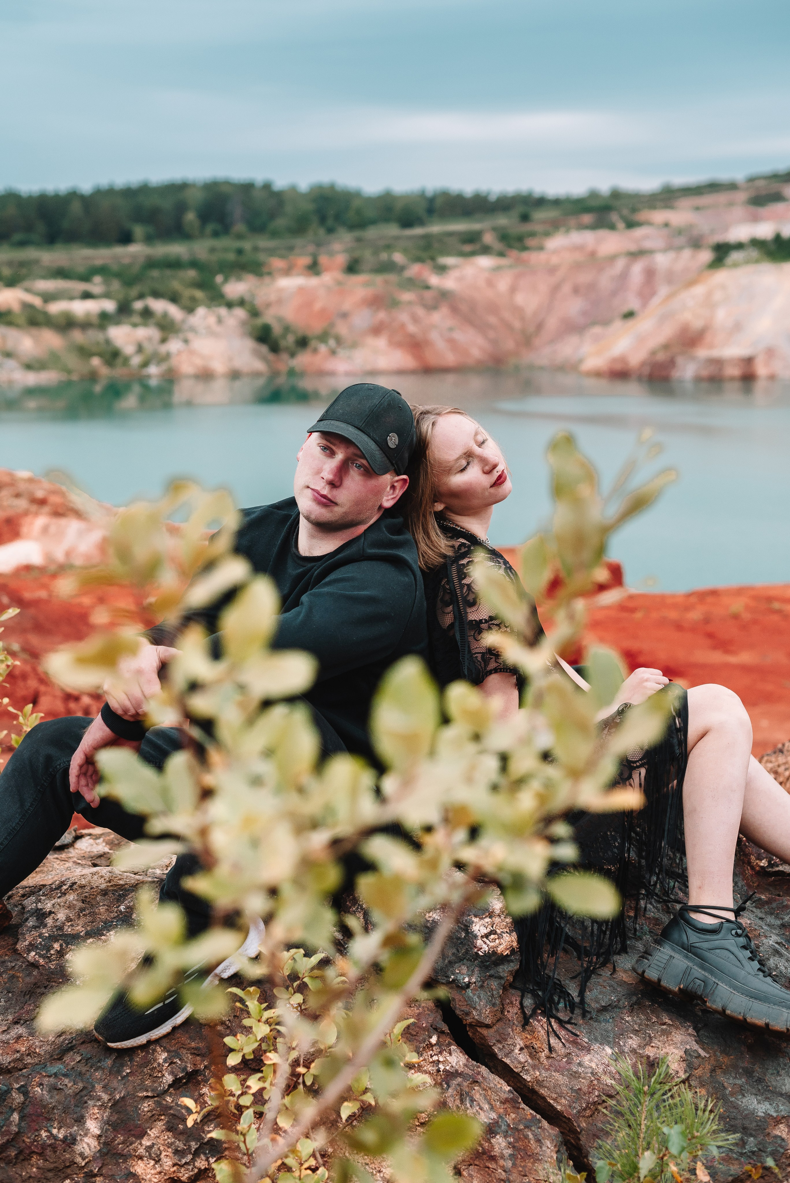 Love Story Фотосессия на Гурьевском карьере (Марс)