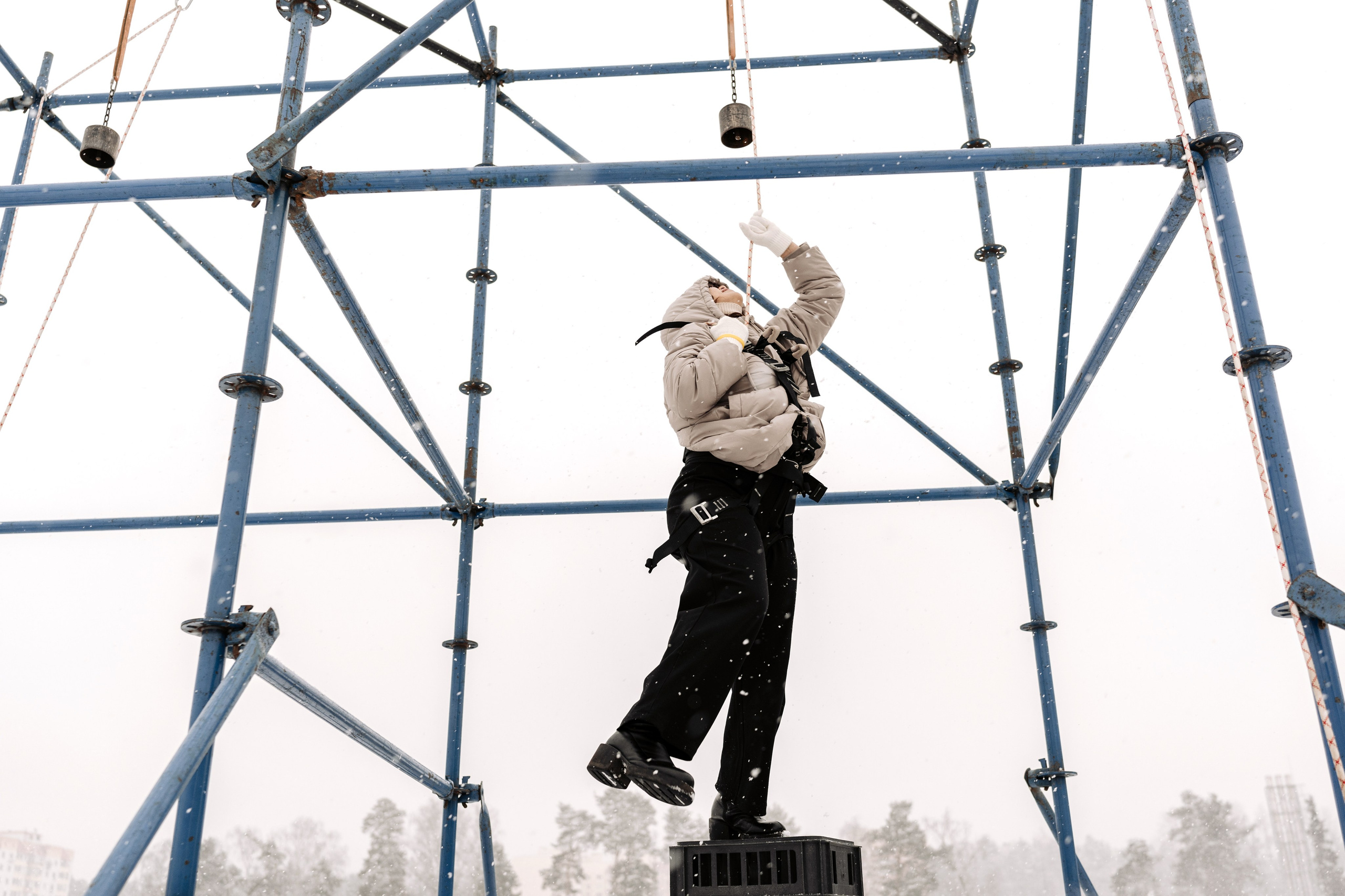 Зимние игры. Свадебный и семейный фотограф Ксения Ржевская (Митрохина)