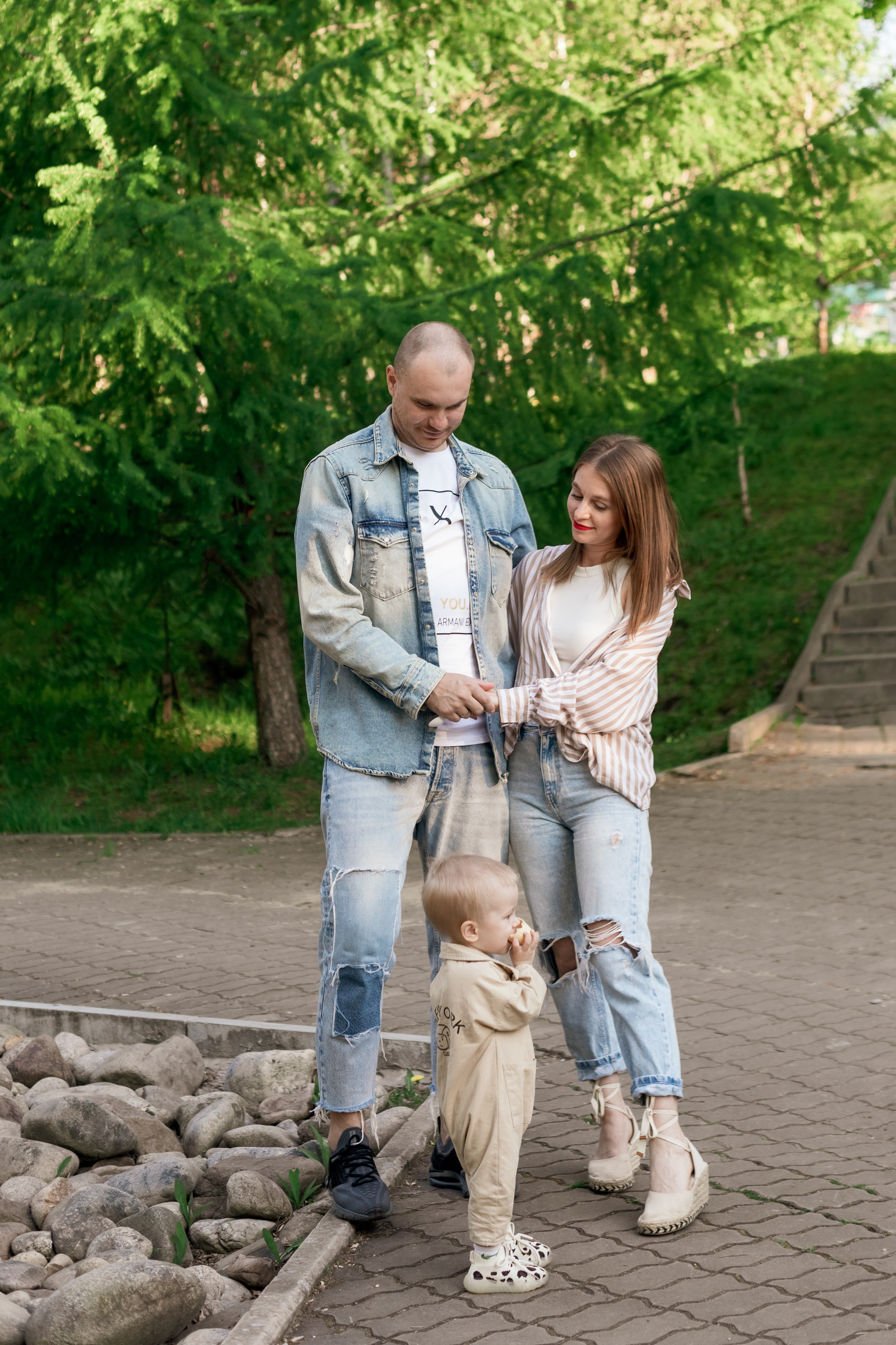 Семейная прогулка в парке «Северный». Семейный и детский фотограф в Хабаровске Алевтина Проскурякова