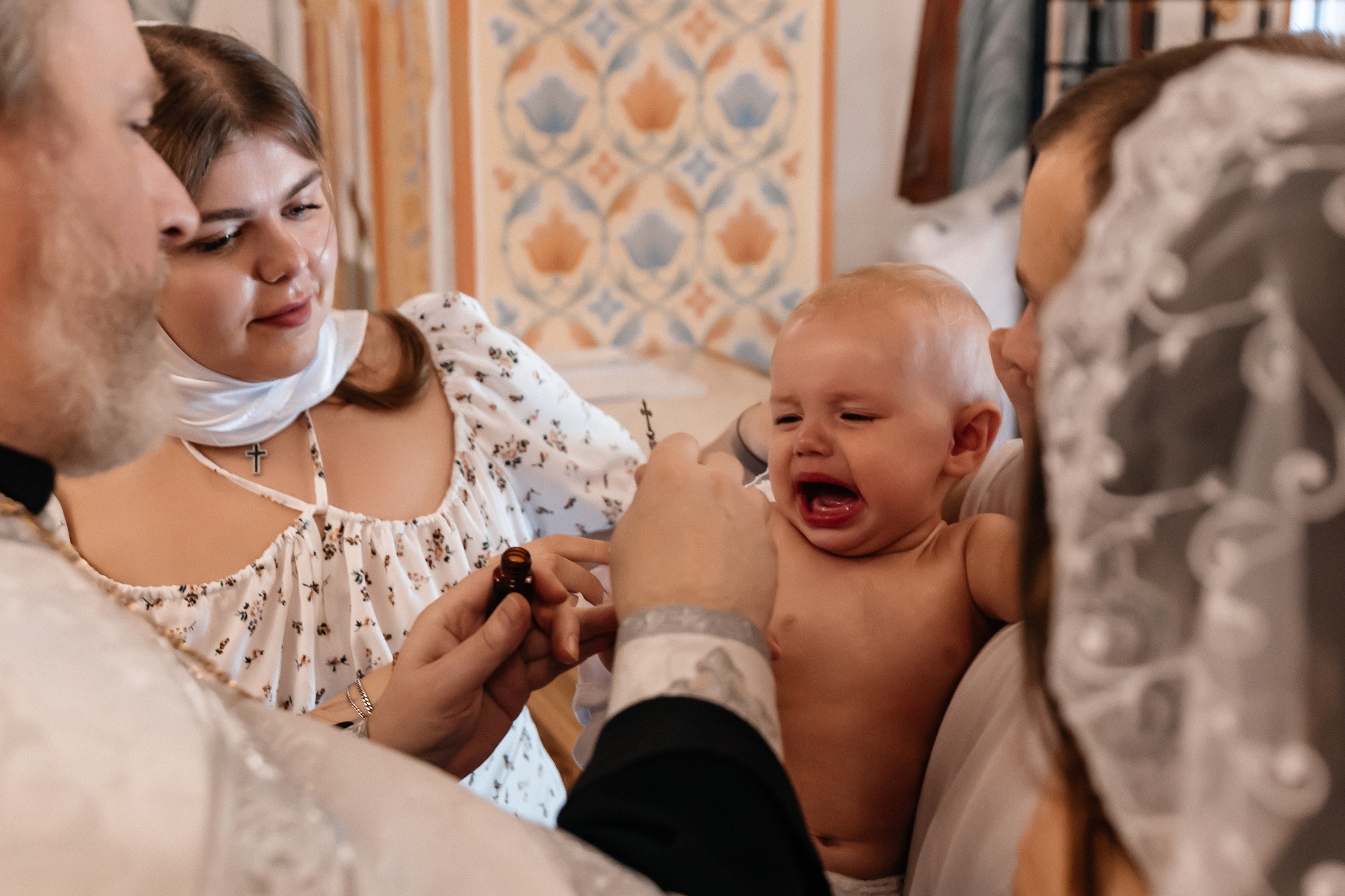 Крещение Юли. Семейный фотограф Минск Усова Ольга