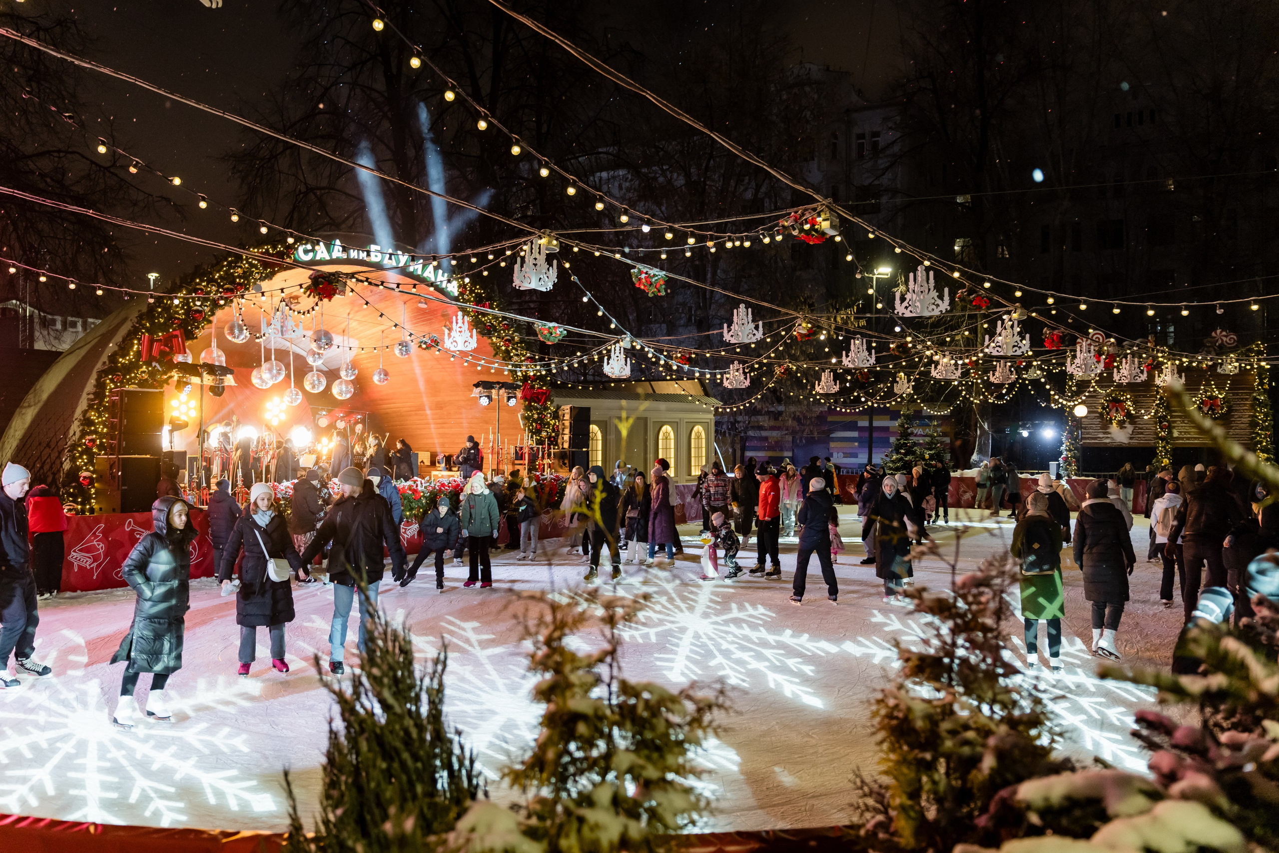 Ледяная симфония. Сад им. Баумана. 04.01.2025