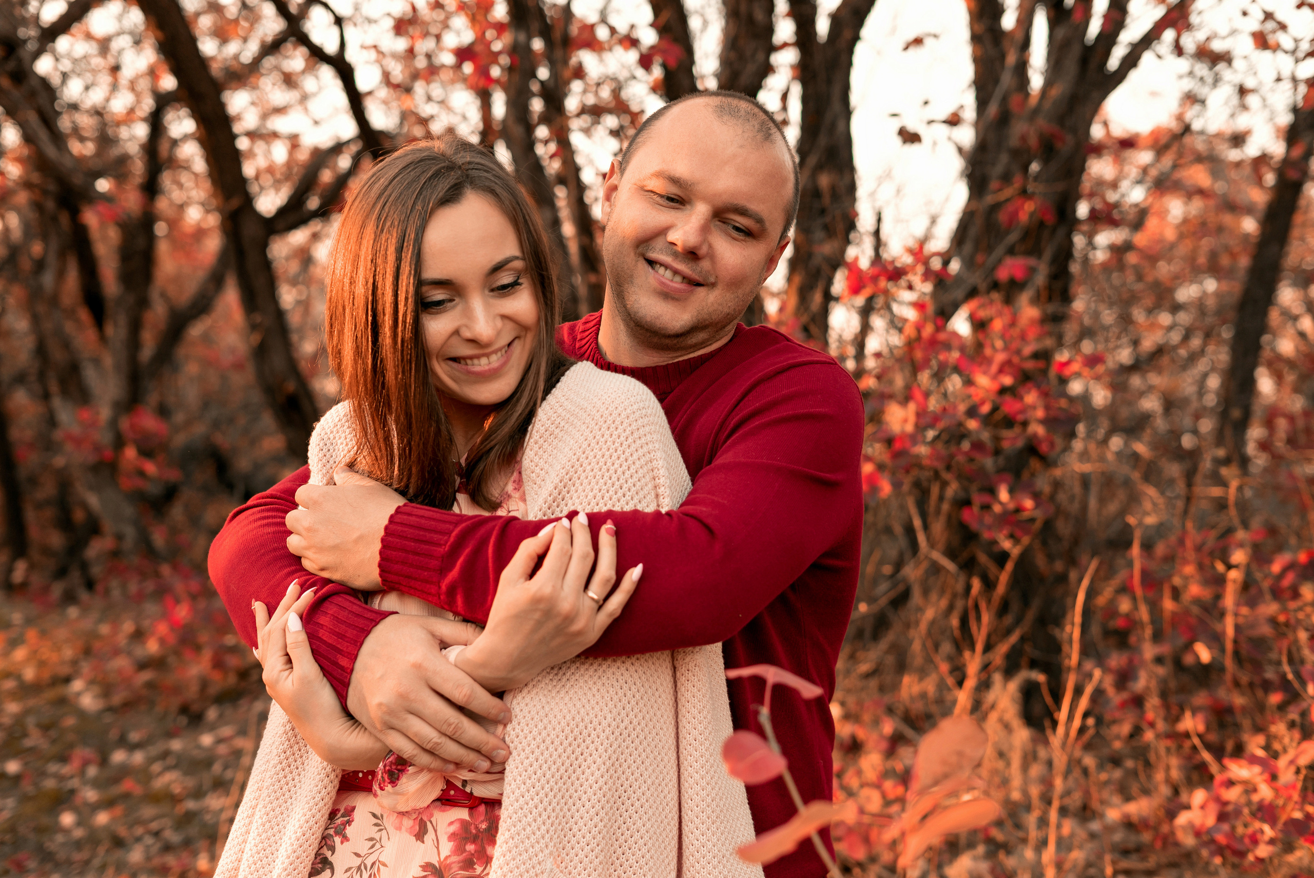 В багровом лесу. Семейный и свадебный фотограф Адыгея Краснодар