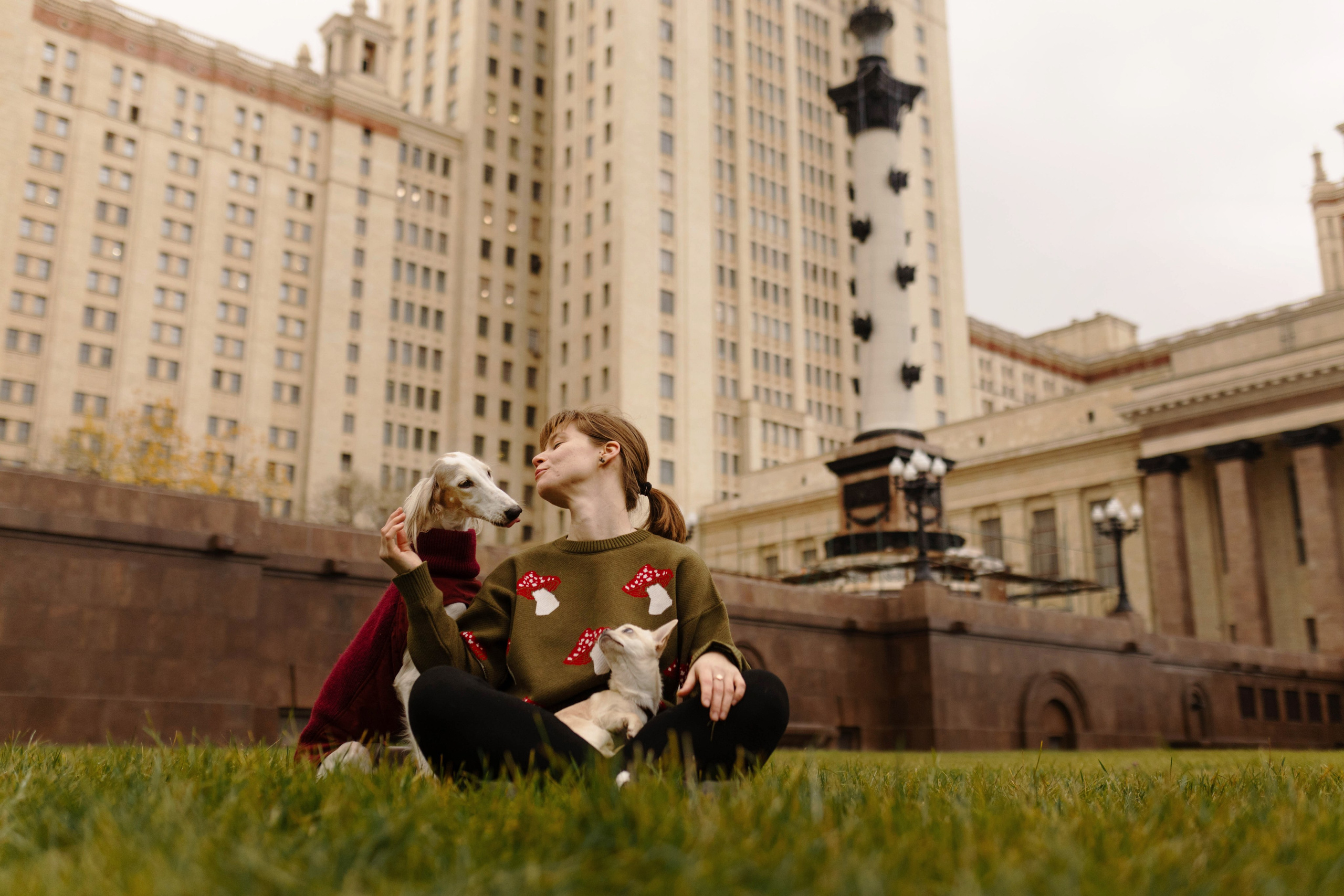 Москва / Марина и Лира, Полина и Деймон. Фотограф Кузина Вера