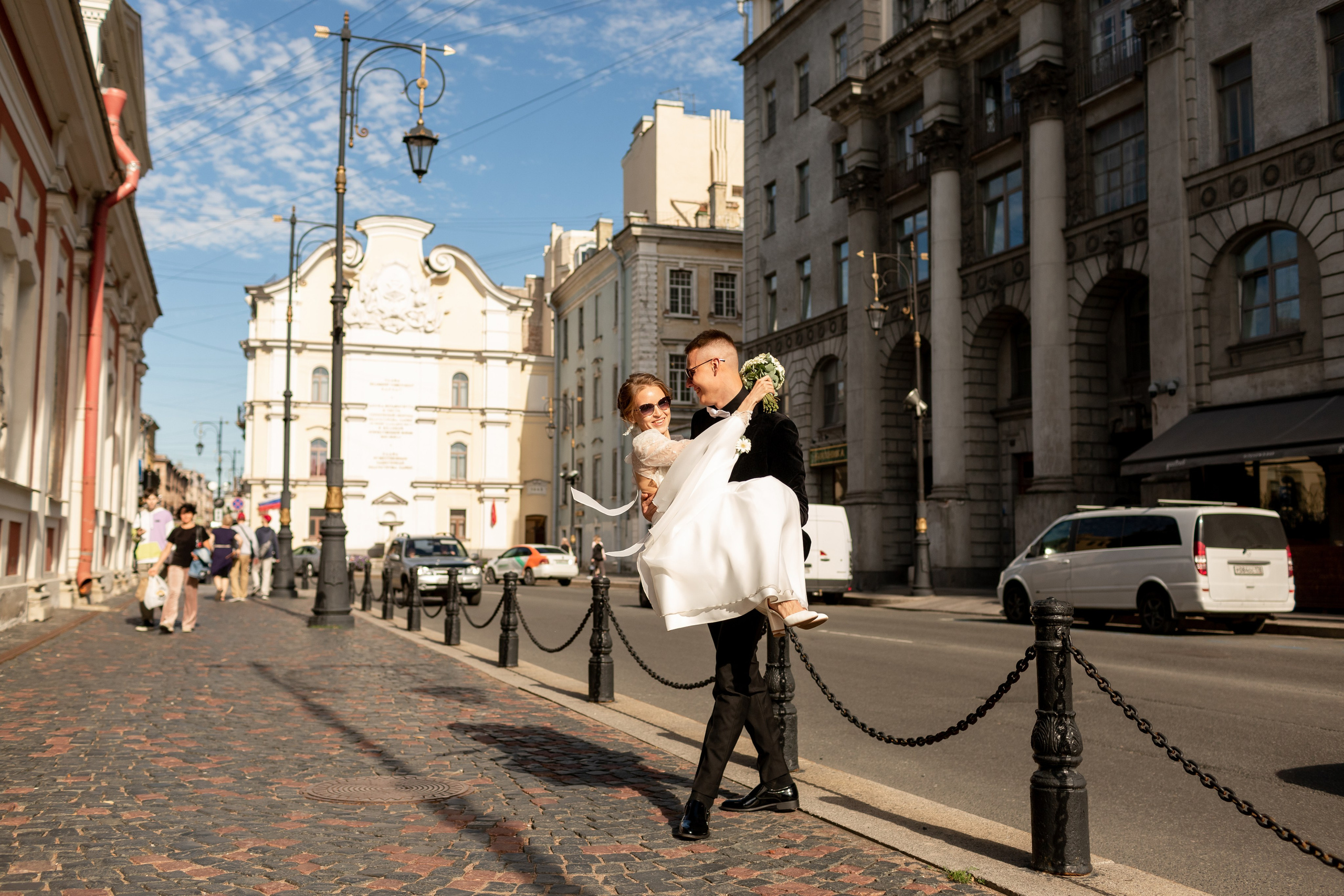 Свадебная фотосессия в Петербурге. Свадебный фотограф Кирилл Белый