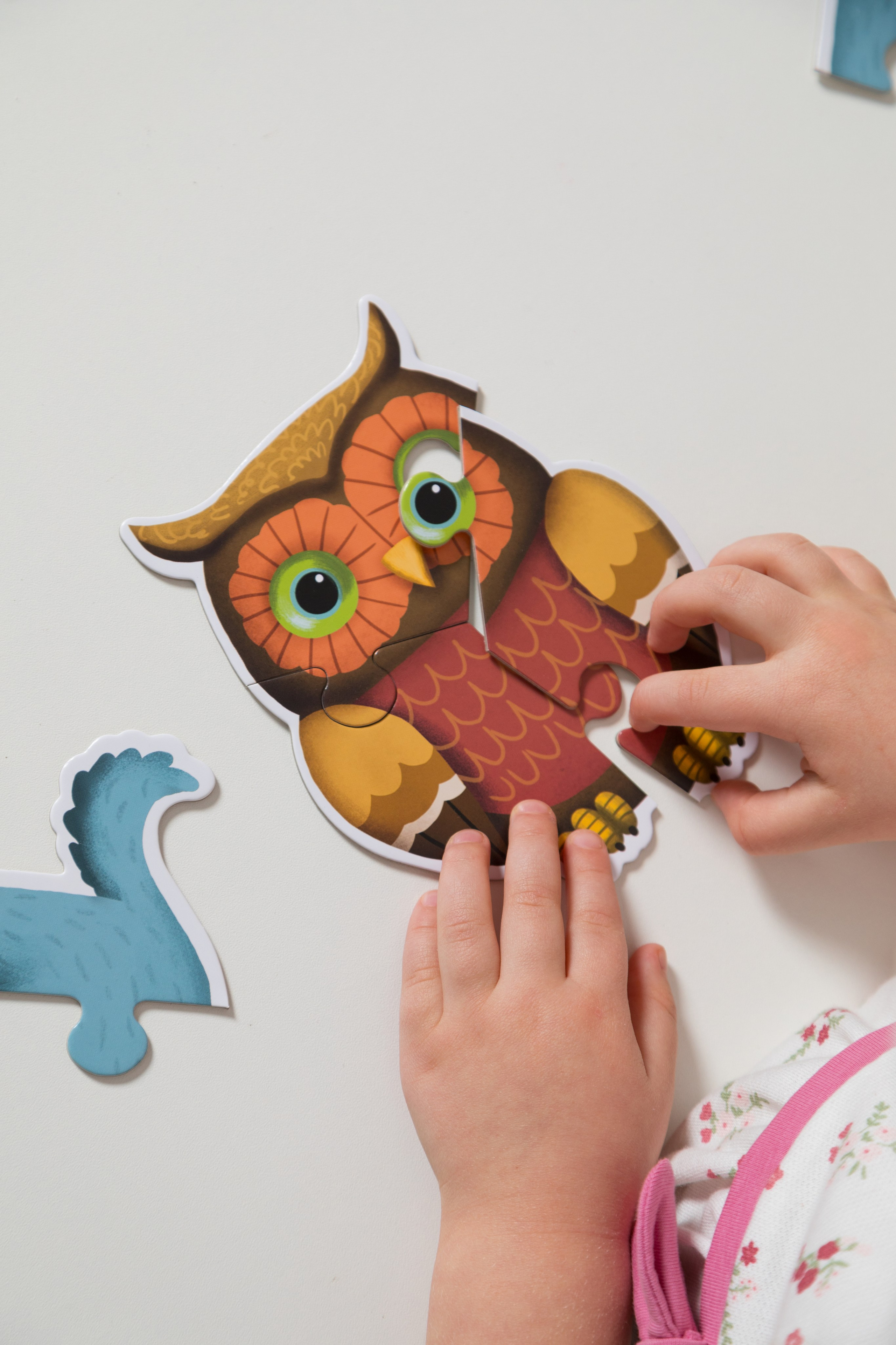 Имиджевая и каталожная съёмка для бренда детских пазлов. Детский и контент фотограф Надя Волкова Санкт-Петербург