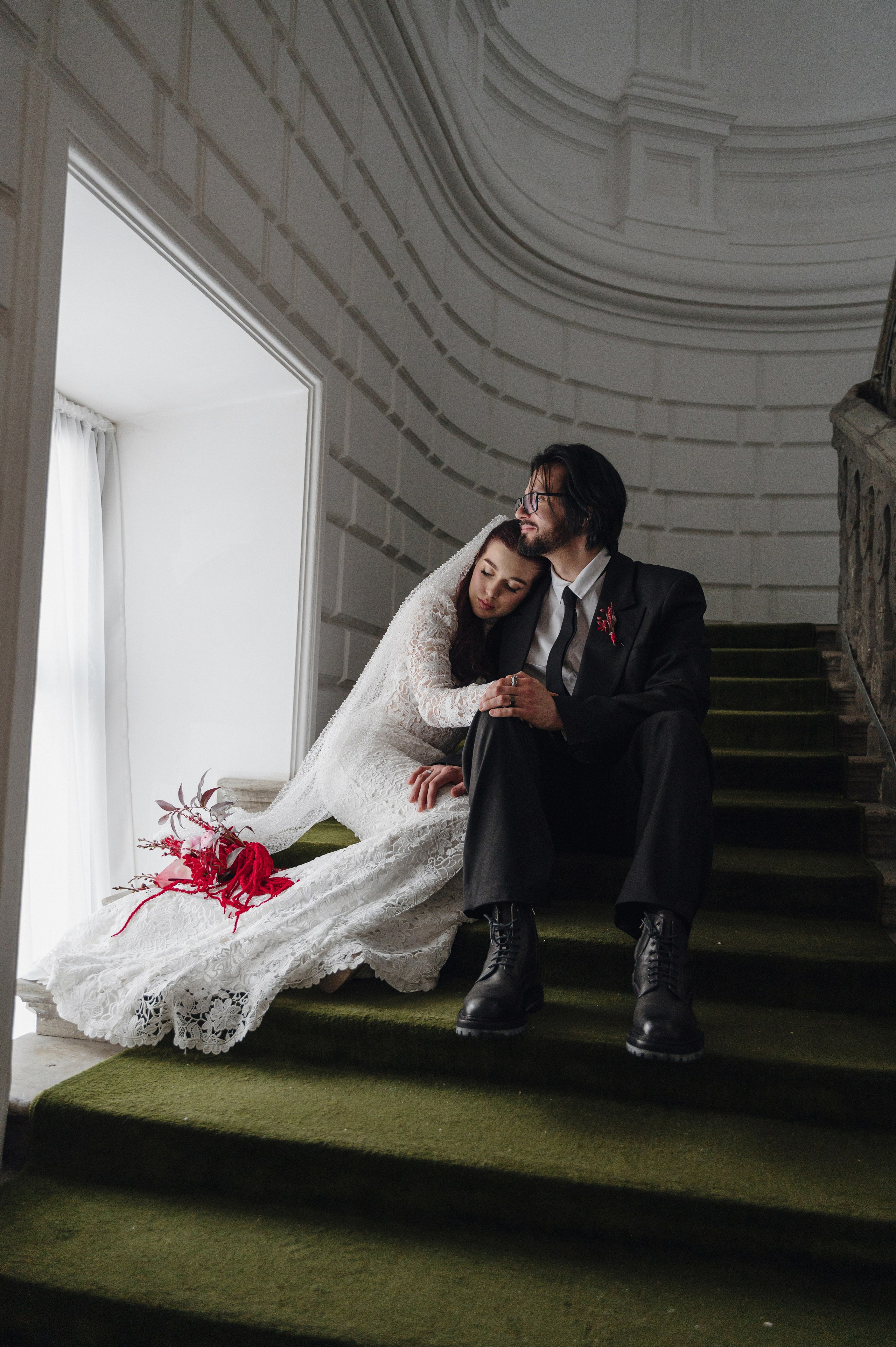 Денис и Анастасия. Метрополь и Особняк Спиридонова. Свадебный фотограф Москва и Санкт-Петербург. Анастасия Чудина