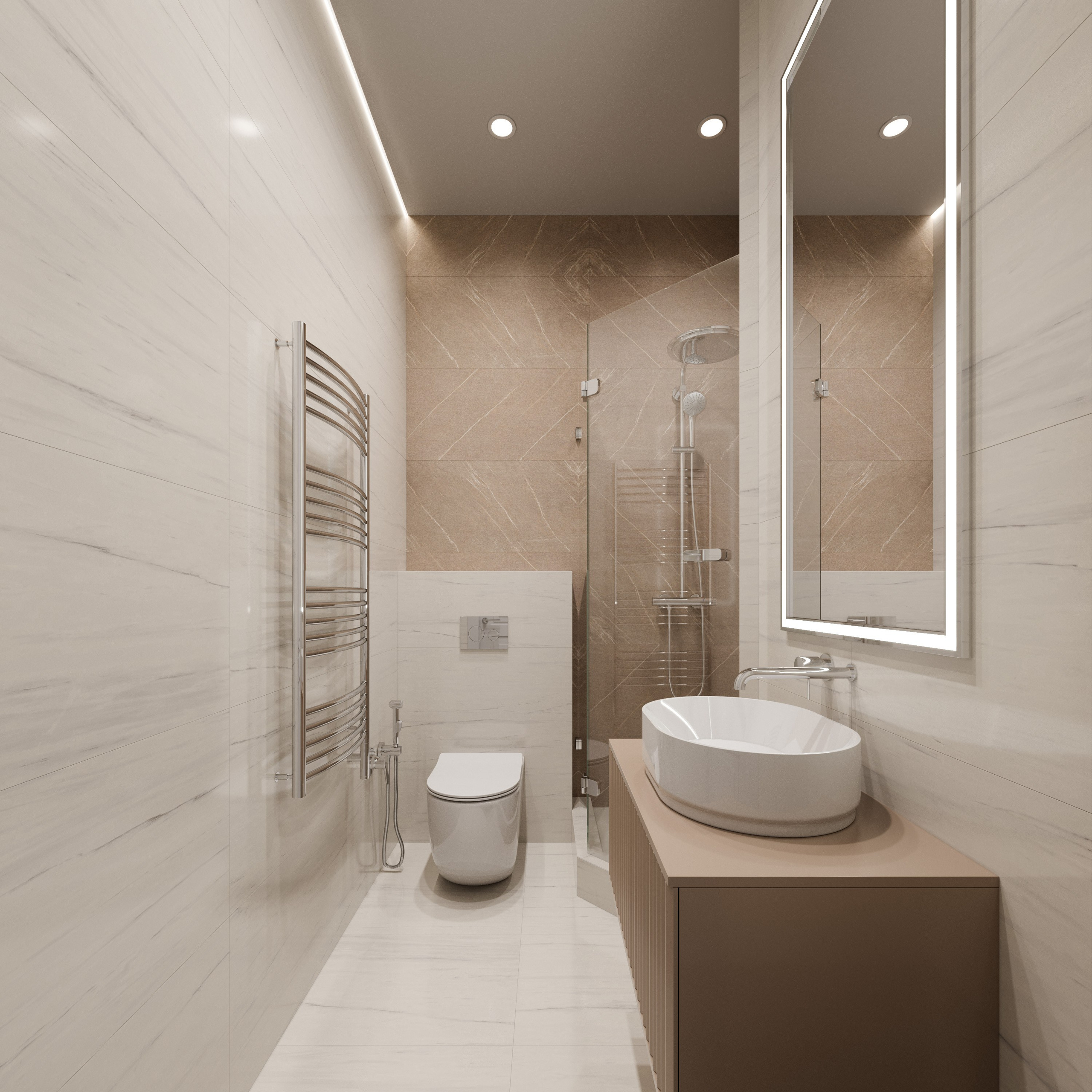 Дизайн-проект Квартиры в Стиле Неоклассика | 3D Визуализация Пространства и Света. Визуализатор интерьера в Москве | Брагин Кирилл