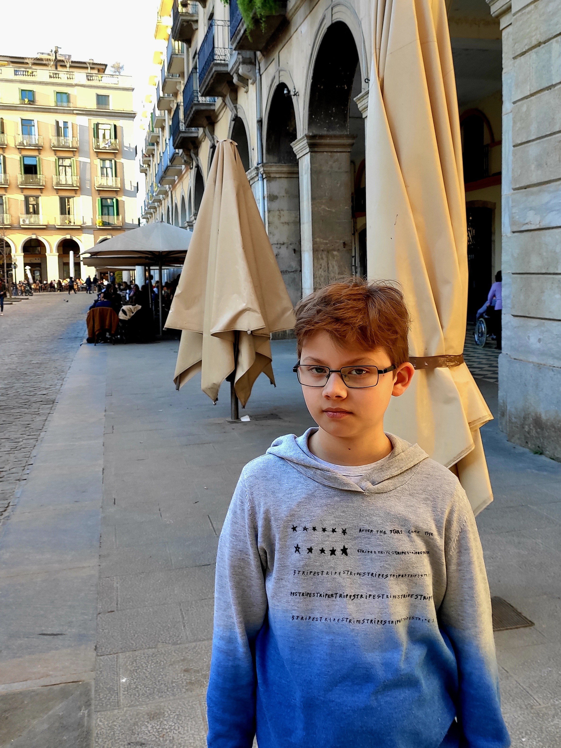 Центр Жироны не большой, а мы в городе - не первый раз