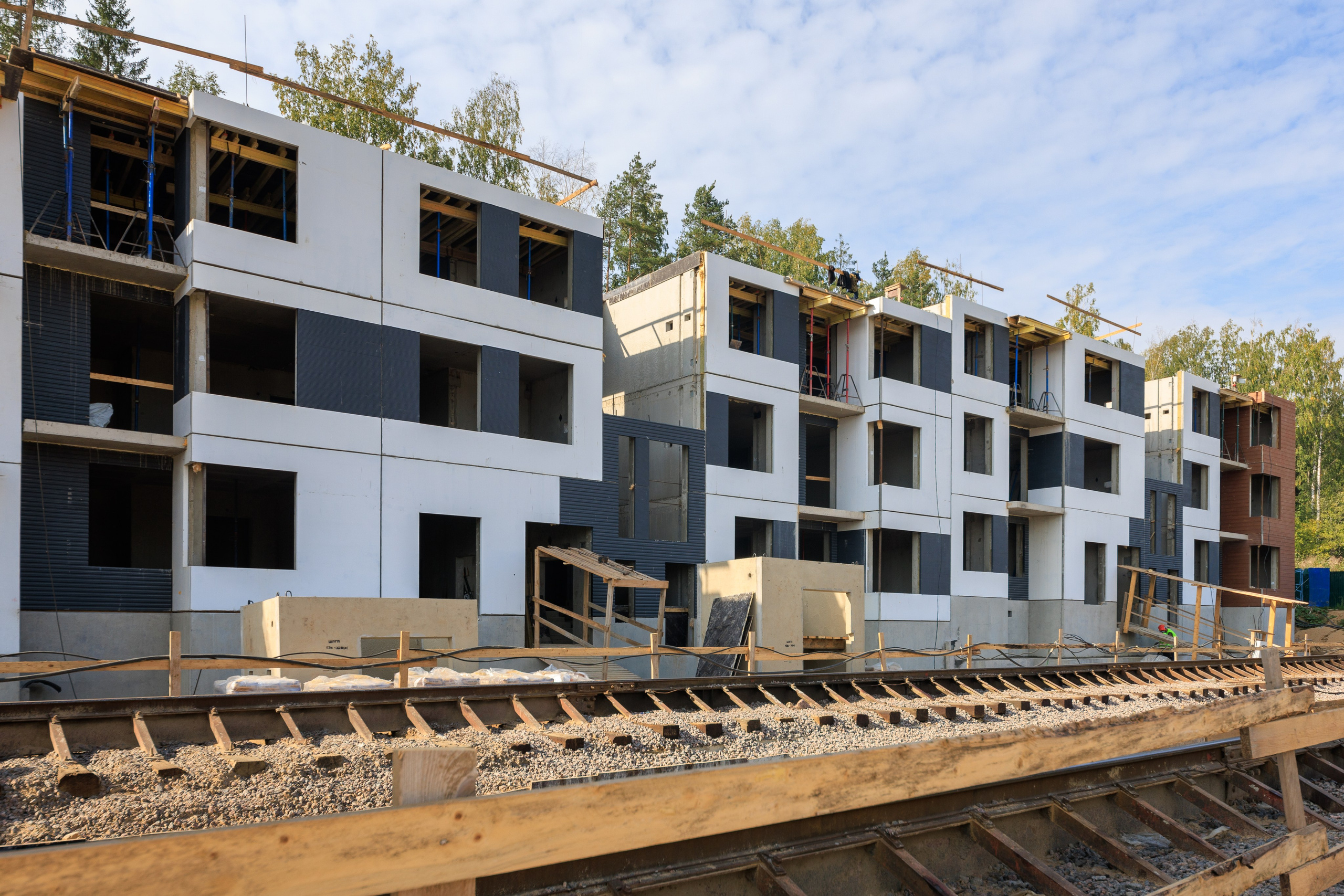 Архитектурная и репортажная фотосъёмка для застройщика