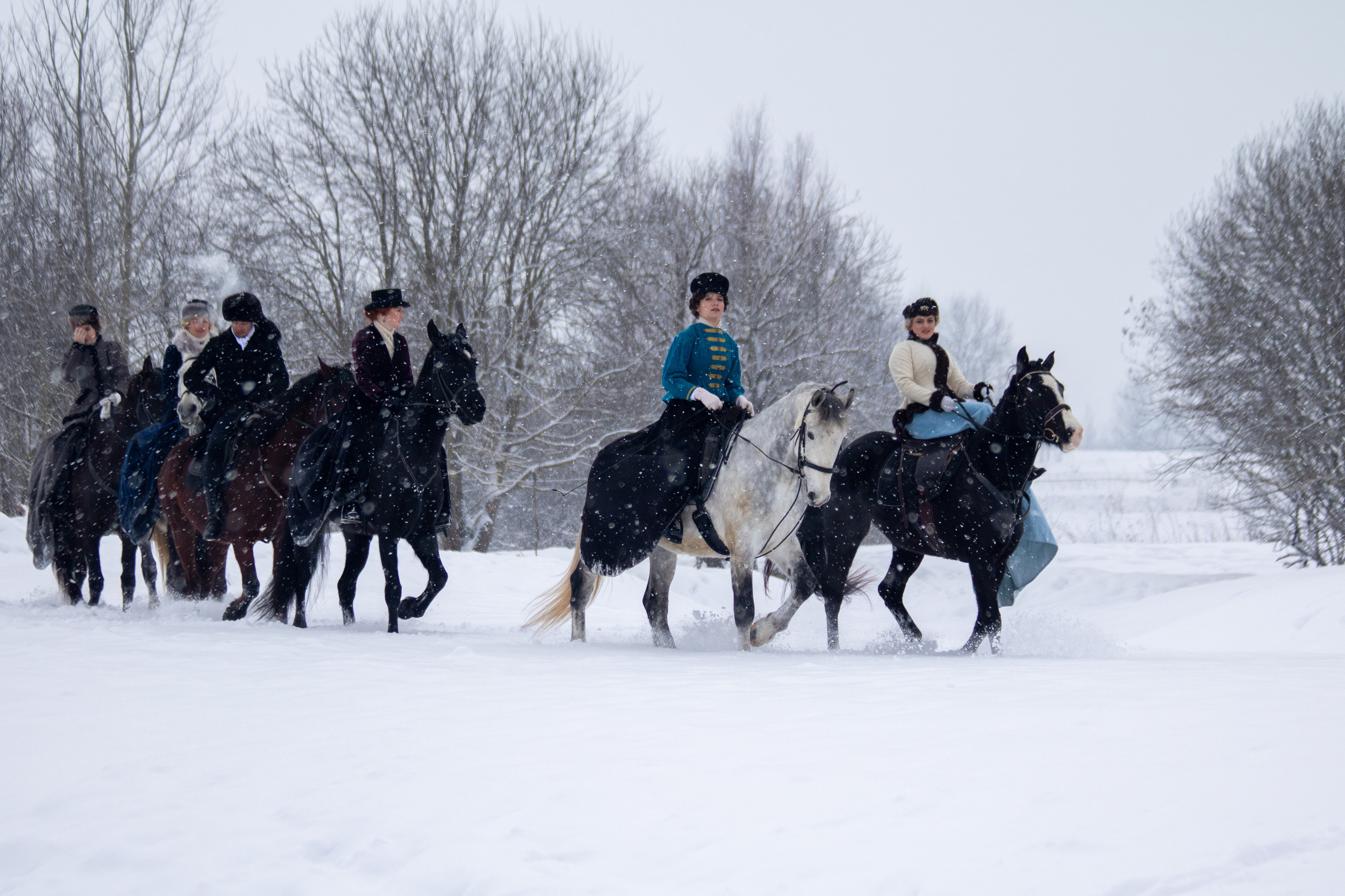 Зимняя охота в Аванпосте. 2022 год. Балетный фотограф в Москве Галина Молчанова