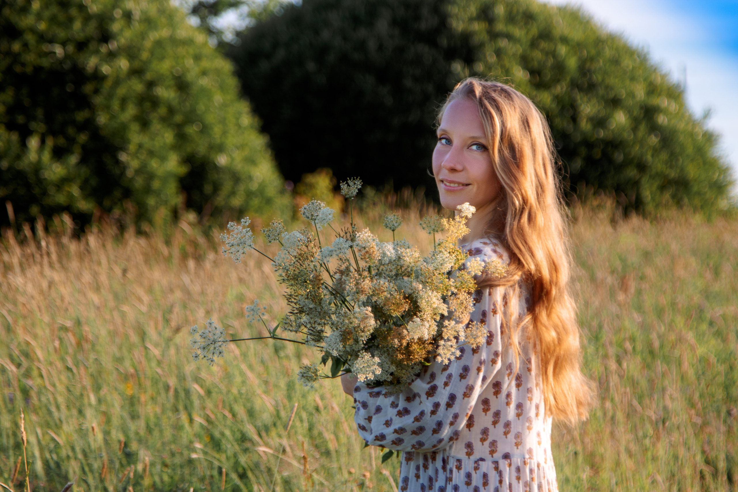 Рассветная фотосессия в поле. Балетный фотограф в Москве Галина Молчанова