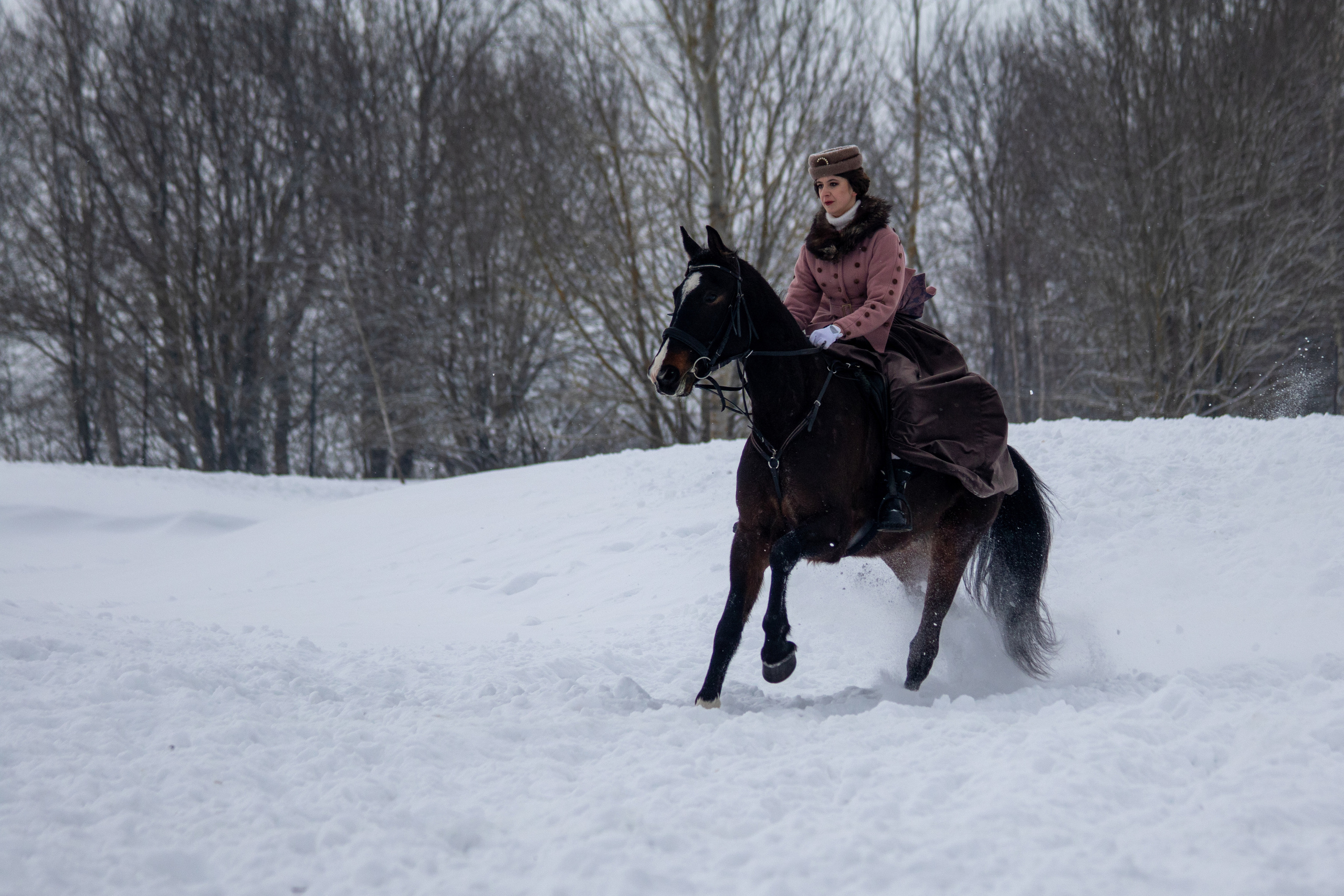 Зимняя охота в Аванпосте. 2022 год. Балетный фотограф в Москве Галина Молчанова