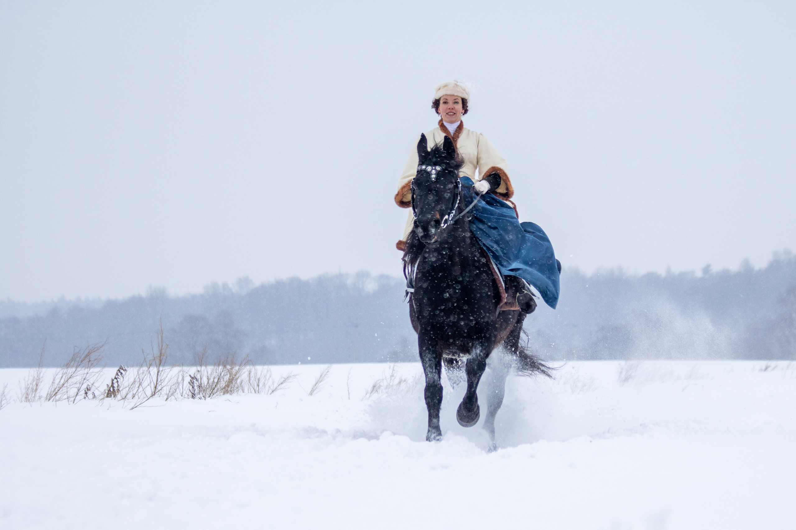 Зимняя охота в Аванпосте. 2022 год. Балетный фотограф в Москве Галина Молчанова