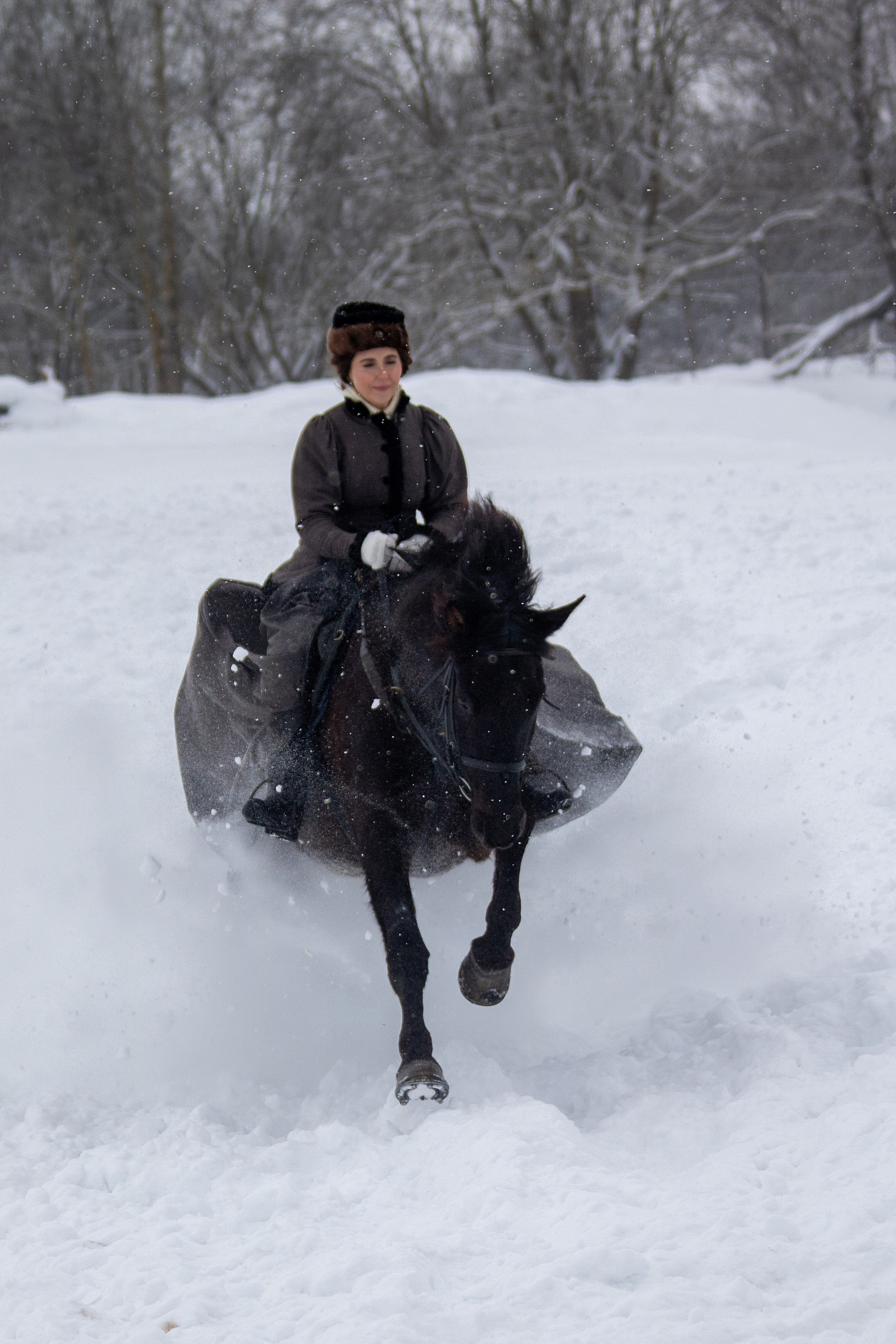 Зимняя охота в Аванпосте. 2022 год. Балетный фотограф в Москве Галина Молчанова