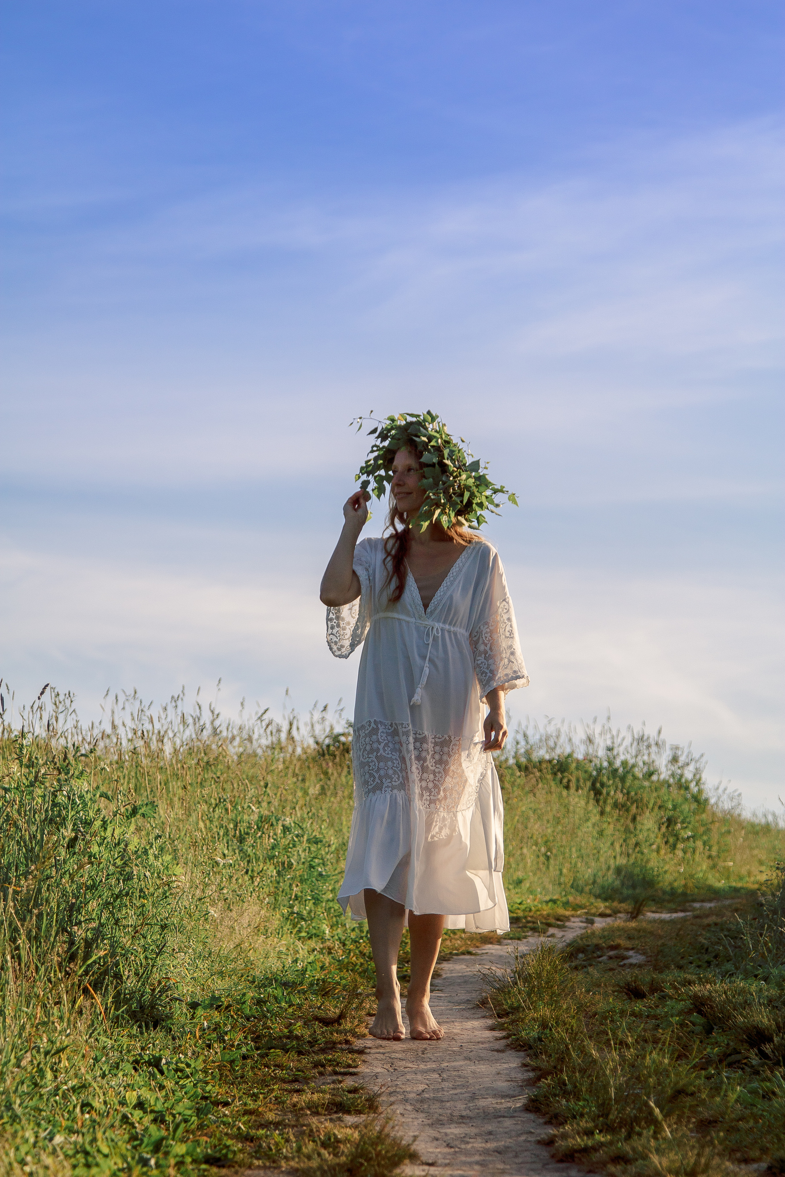 Рассветная фотосессия в поле. Балетный фотограф в Москве Галина Молчанова