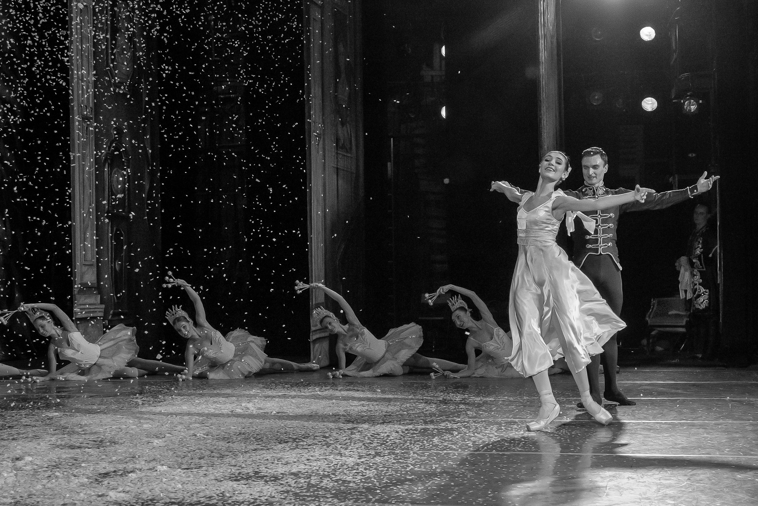 Щелкунчик в ч/б. Балетный фотограф в Москве Галина Молчанова