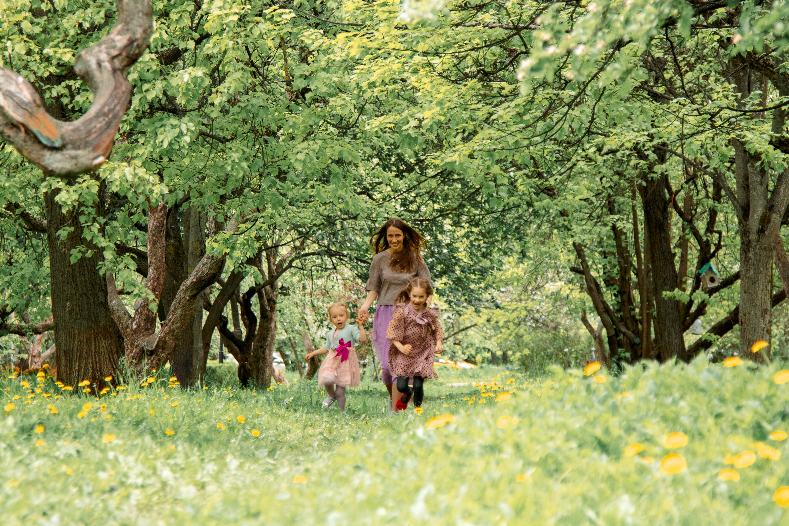 Прогулка в Яблоневом саду. Балетный фотограф в Москве Галина Молчанова