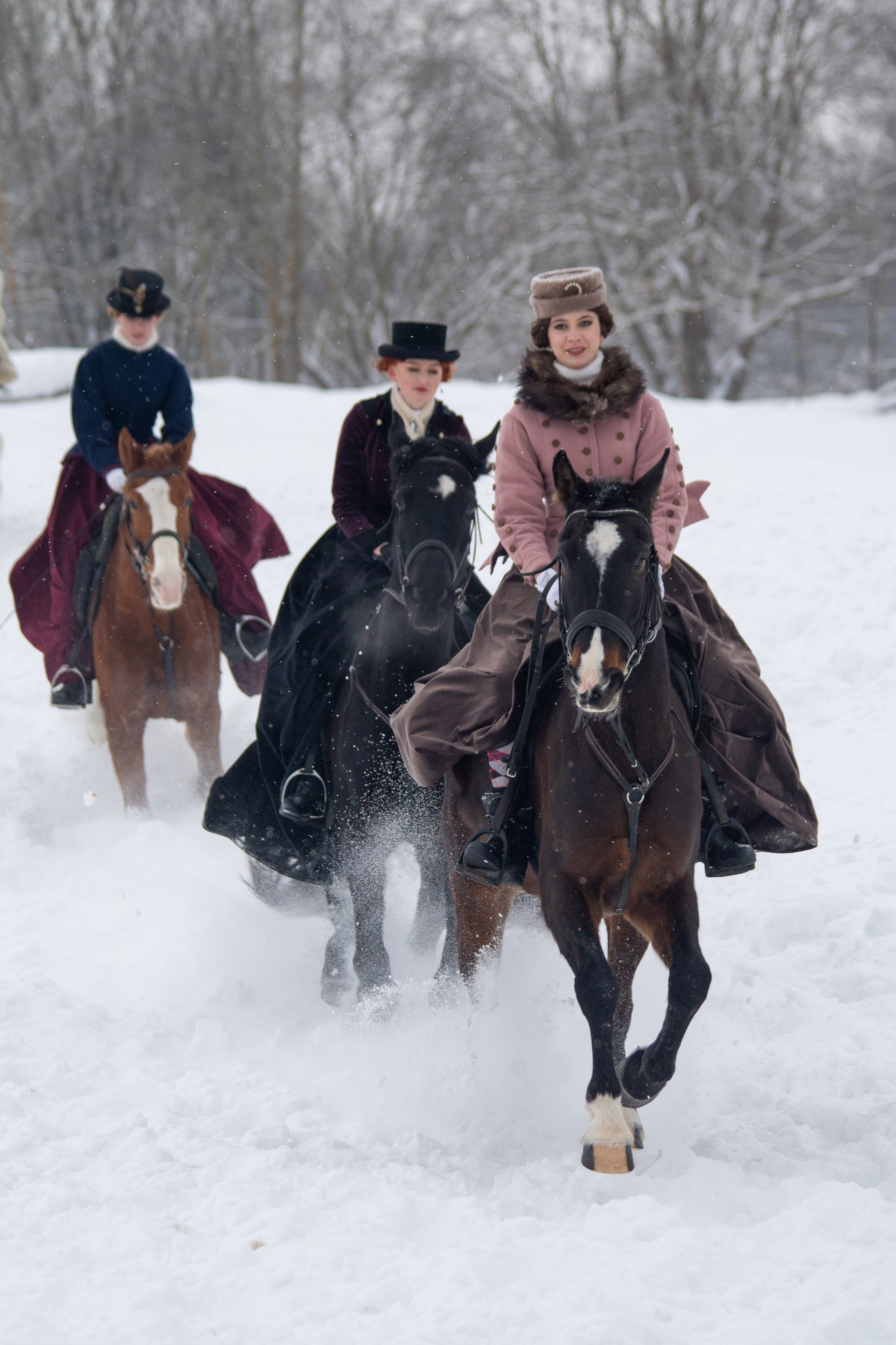Зимняя охота в Аванпосте. 2022 год. Балетный фотограф в Москве Галина Молчанова