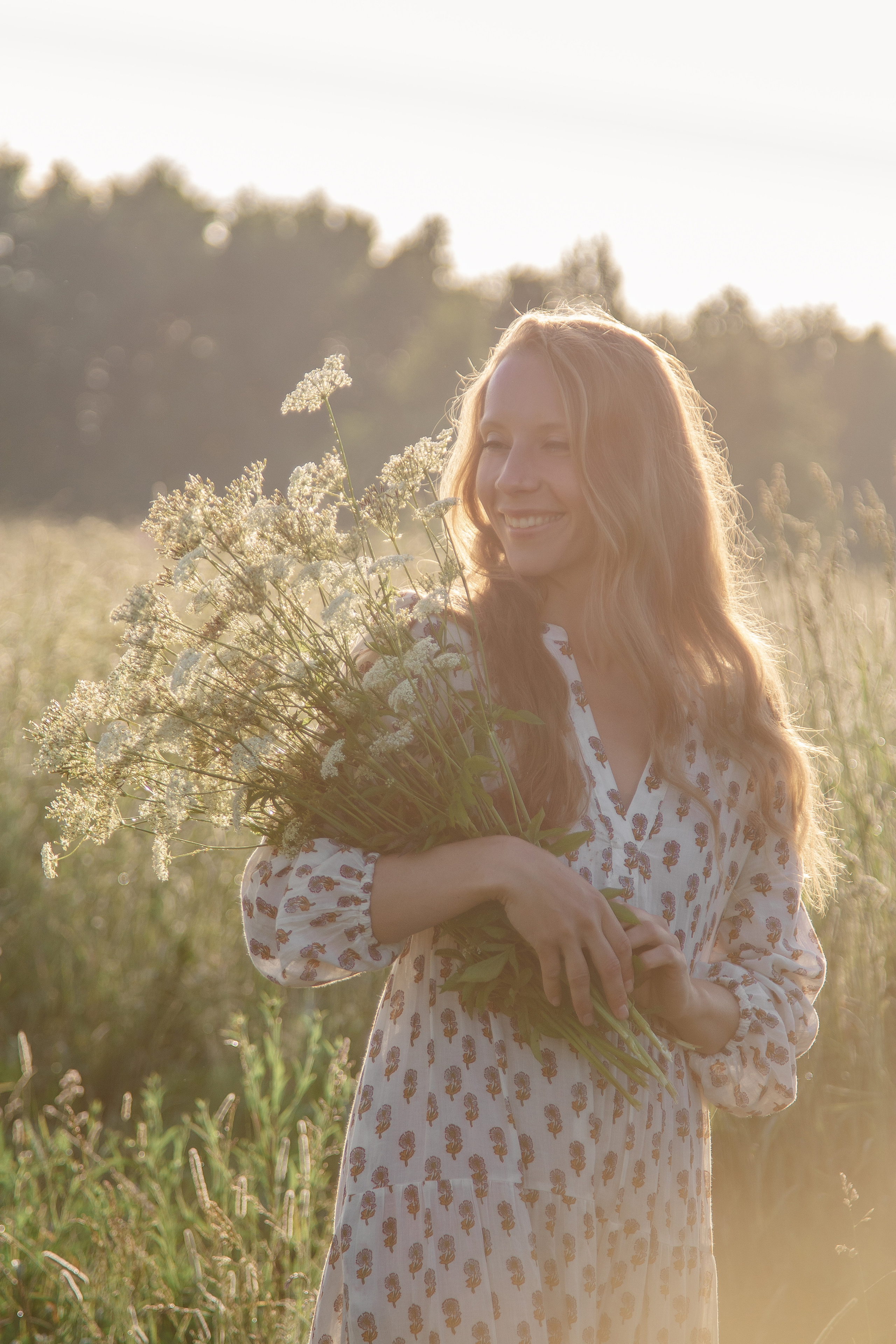 Рассветная фотосессия в поле. Балетный фотограф в Москве Галина Молчанова