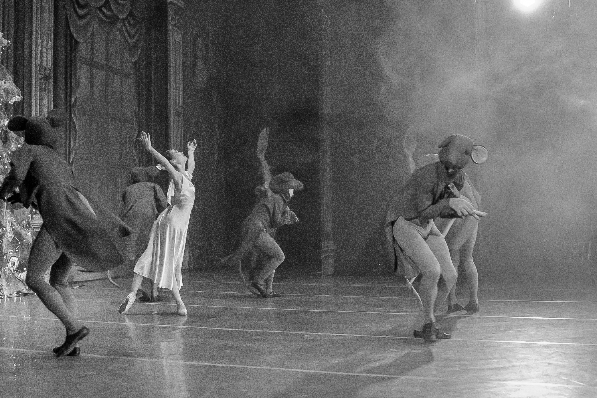 Щелкунчик в ч/б. Балетный фотограф в Москве Галина Молчанова