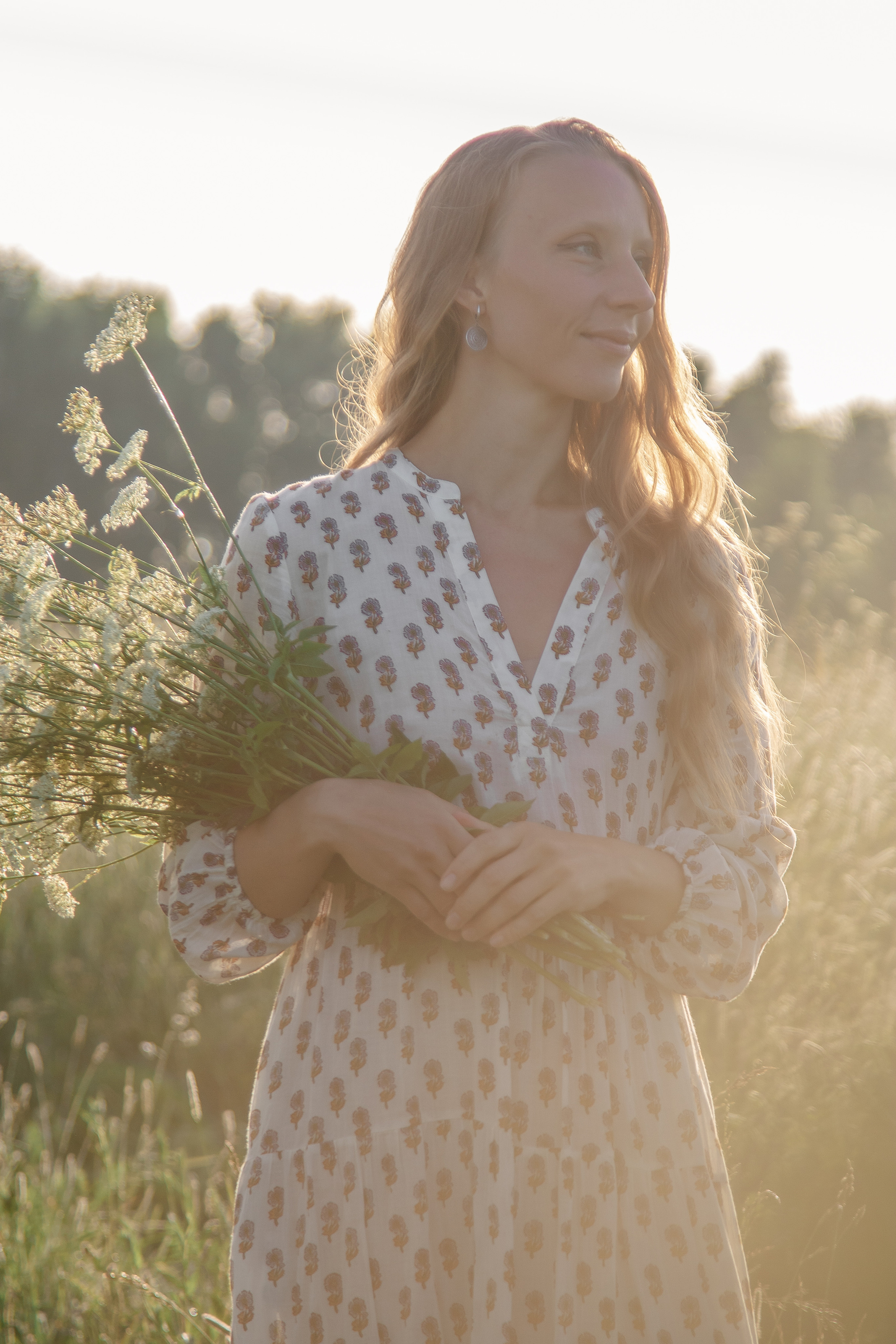 Рассветная фотосессия в поле. Балетный фотограф в Москве Галина Молчанова