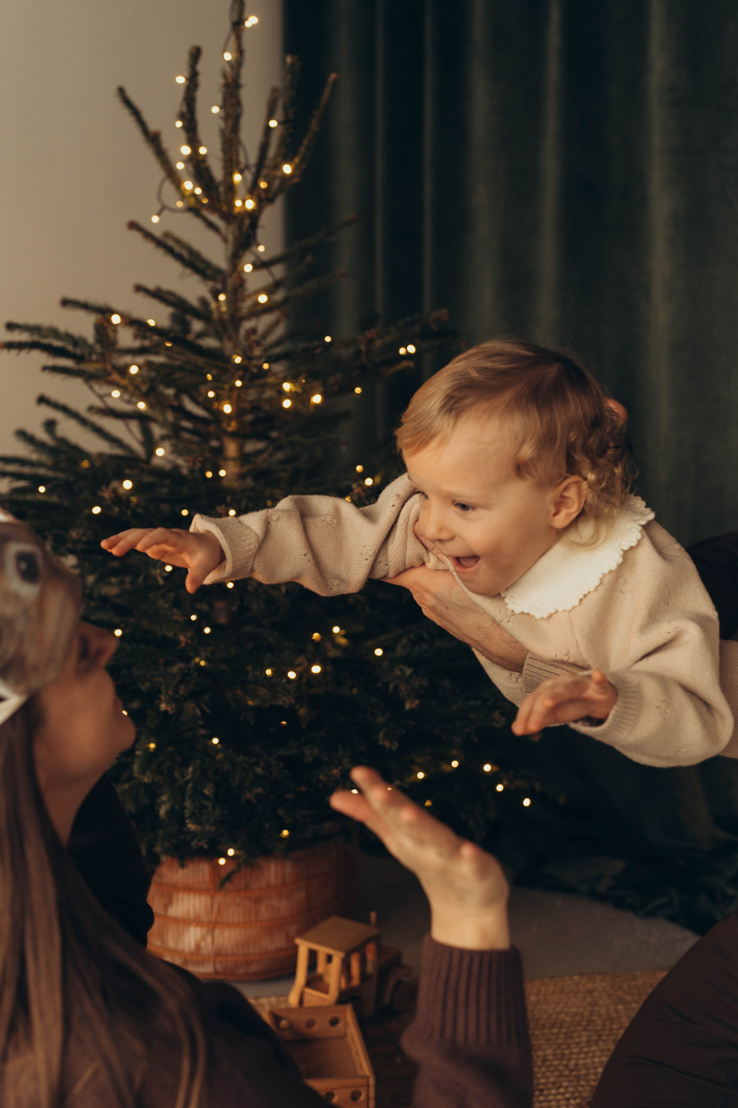 Екатерина, Николай и малышка Аня