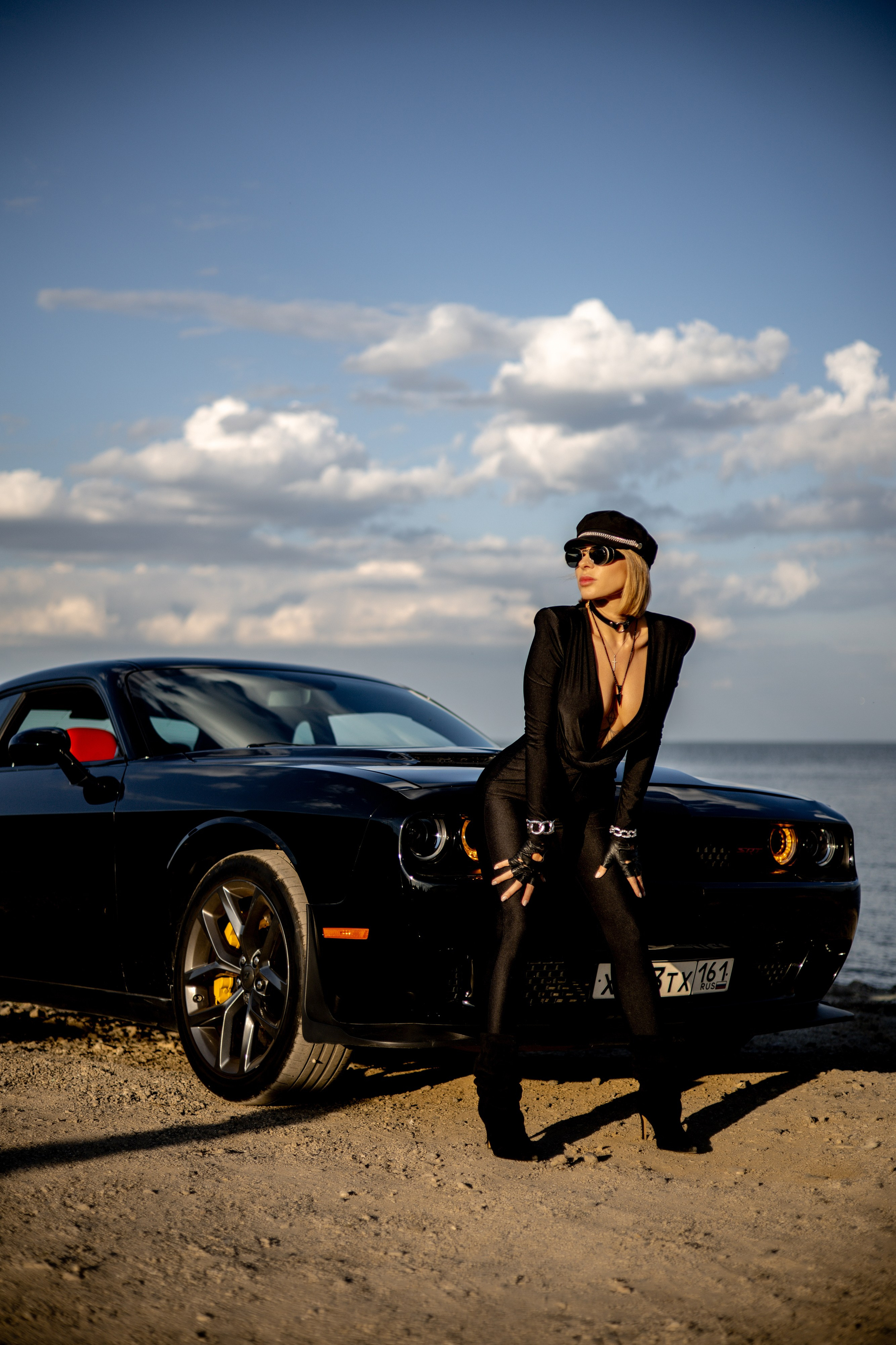 Съемки на улице. Анна Злищева