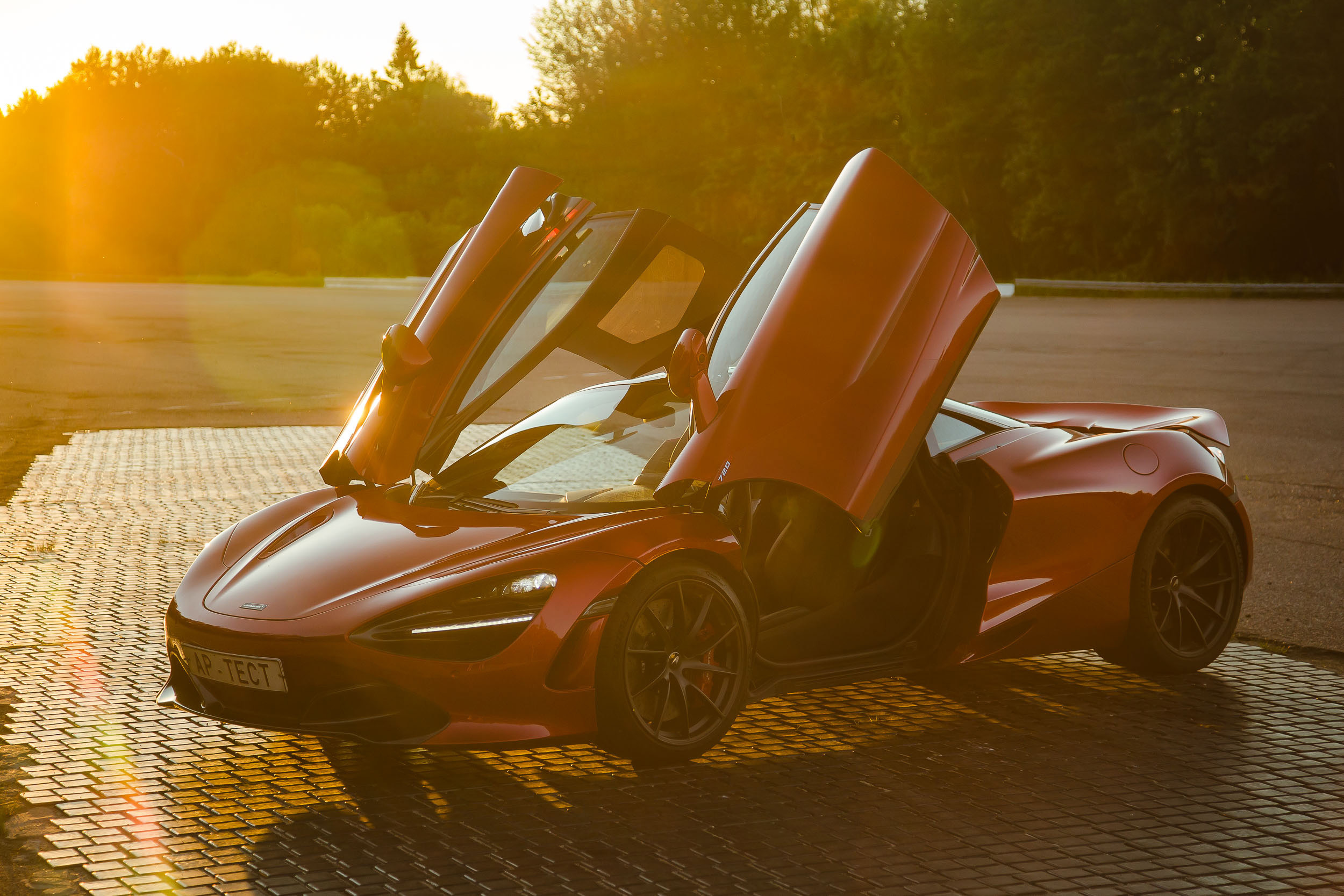 McLaren 720s. Фотограф Дмитрий Питерский