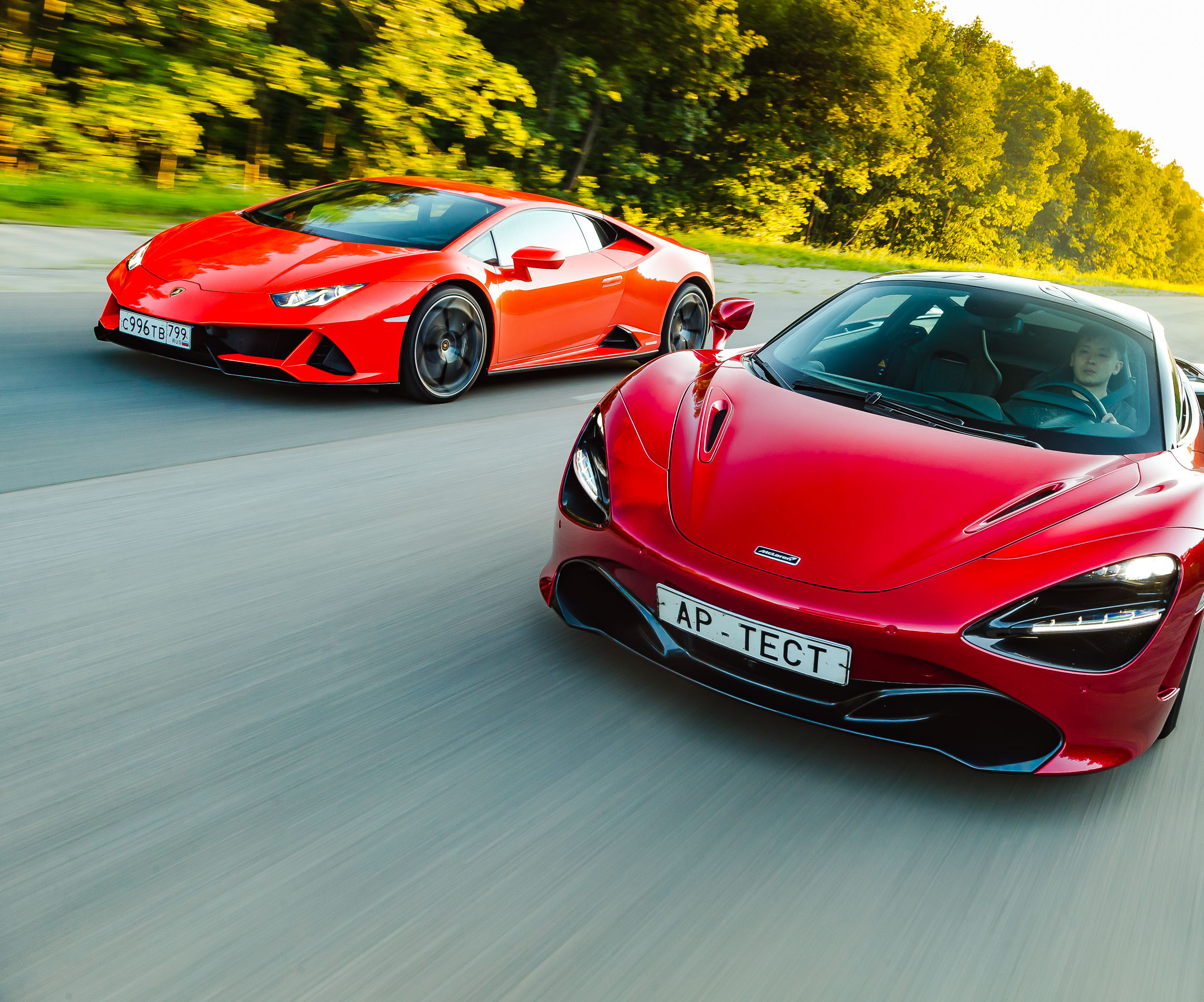 Lamborghini Huracan Evo. Фотограф Дмитрий Питерский