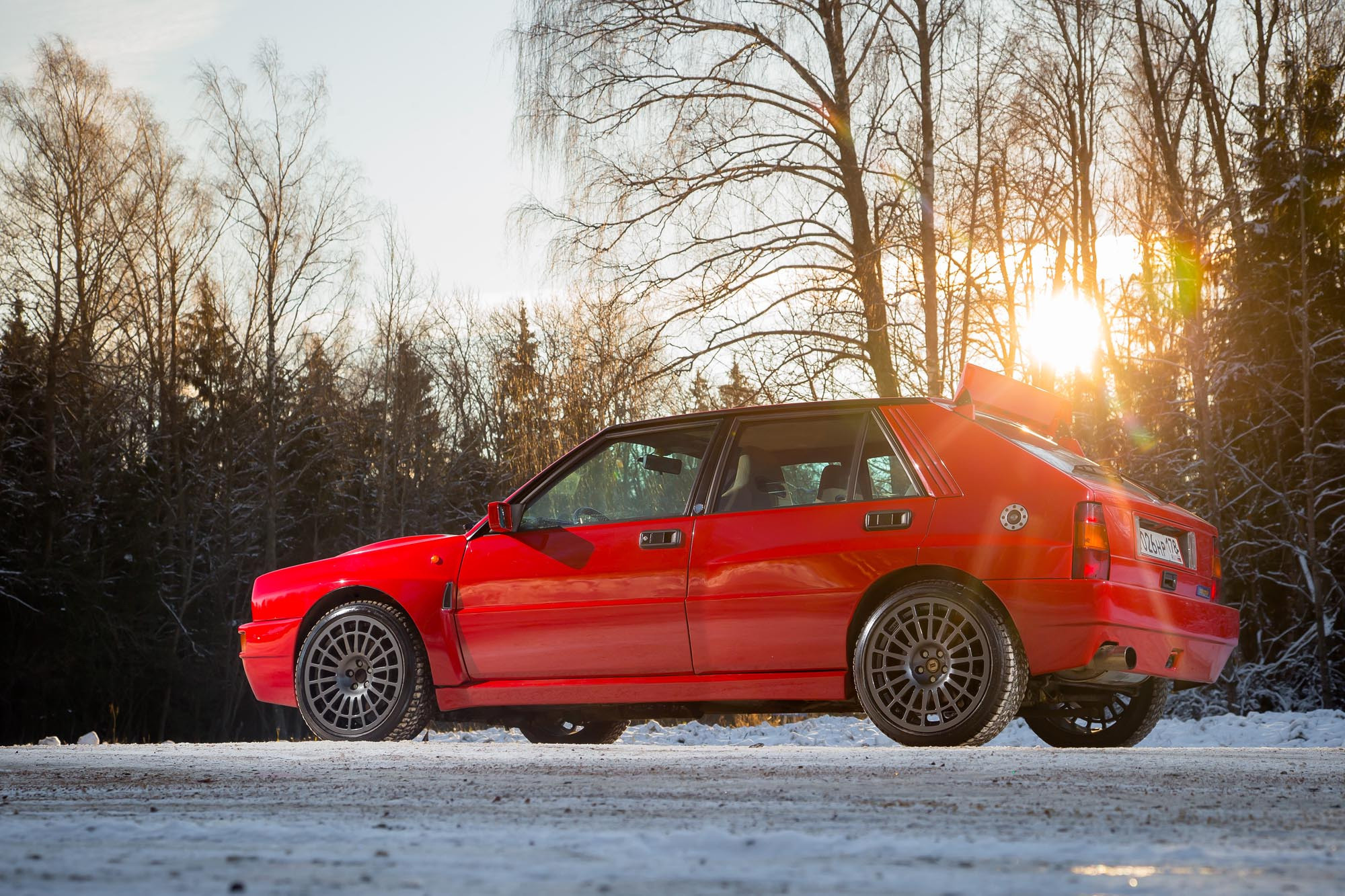 Lancia Delta Integrale. Фотограф Дмитрий Питерский