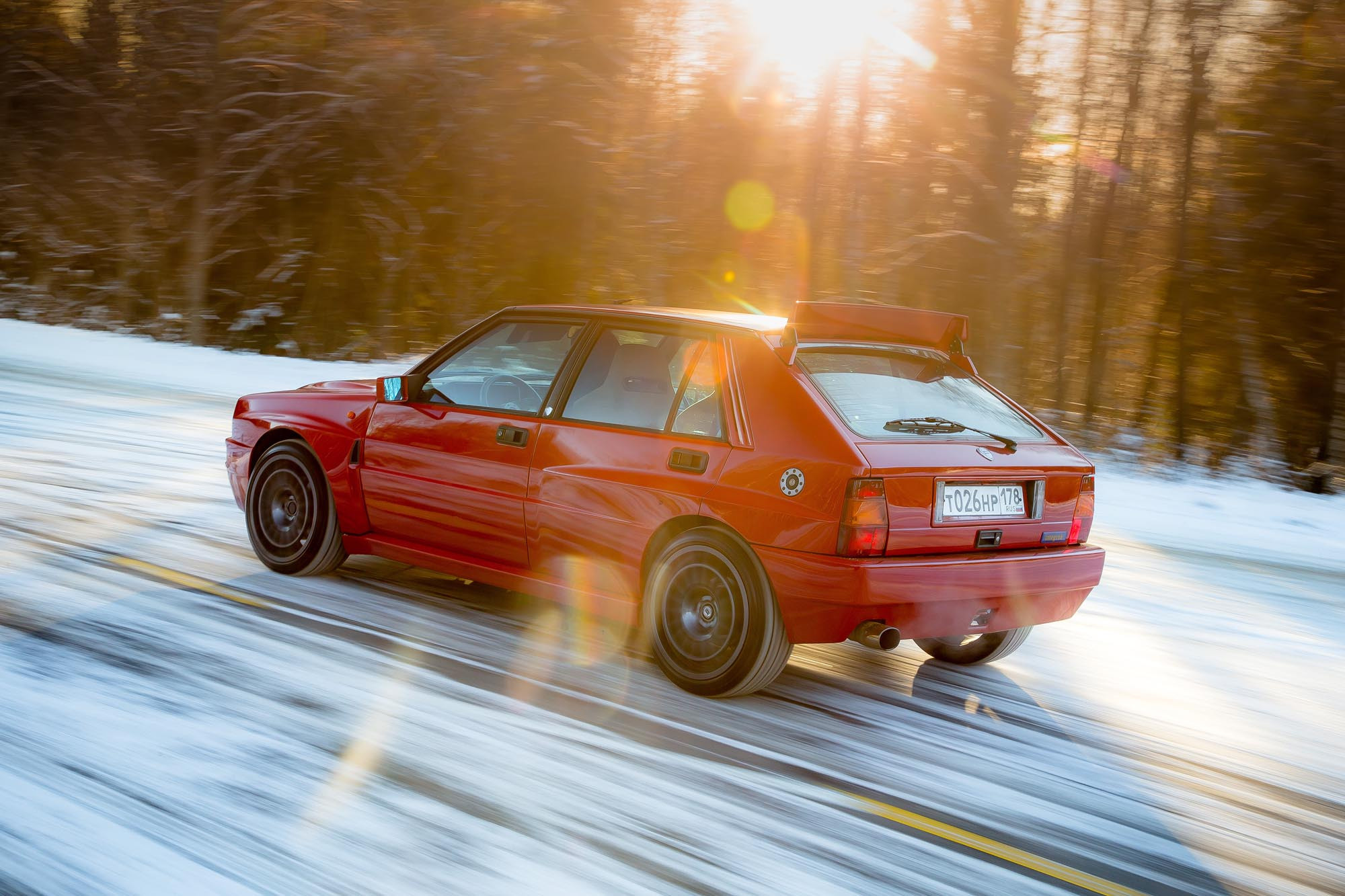 Lancia Delta Integrale. Фотограф Дмитрий Питерский